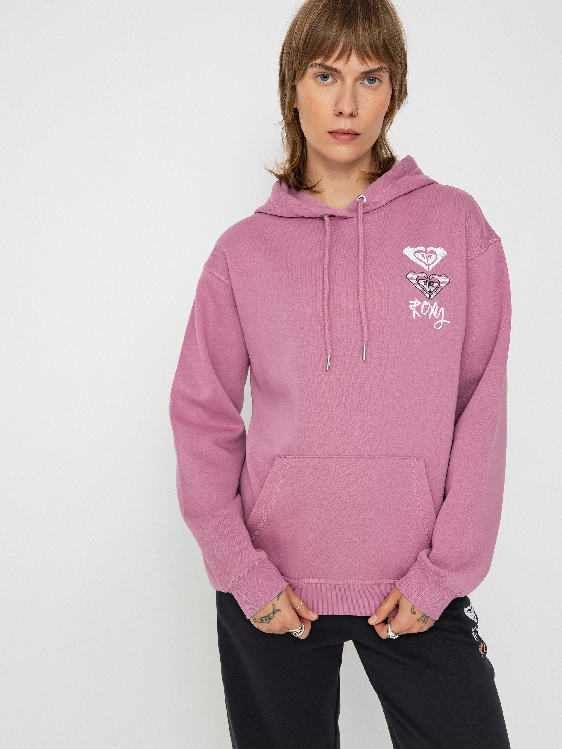 Худі Roxy Surf Stoked Brushed A HD Wmn (mauve orchid)