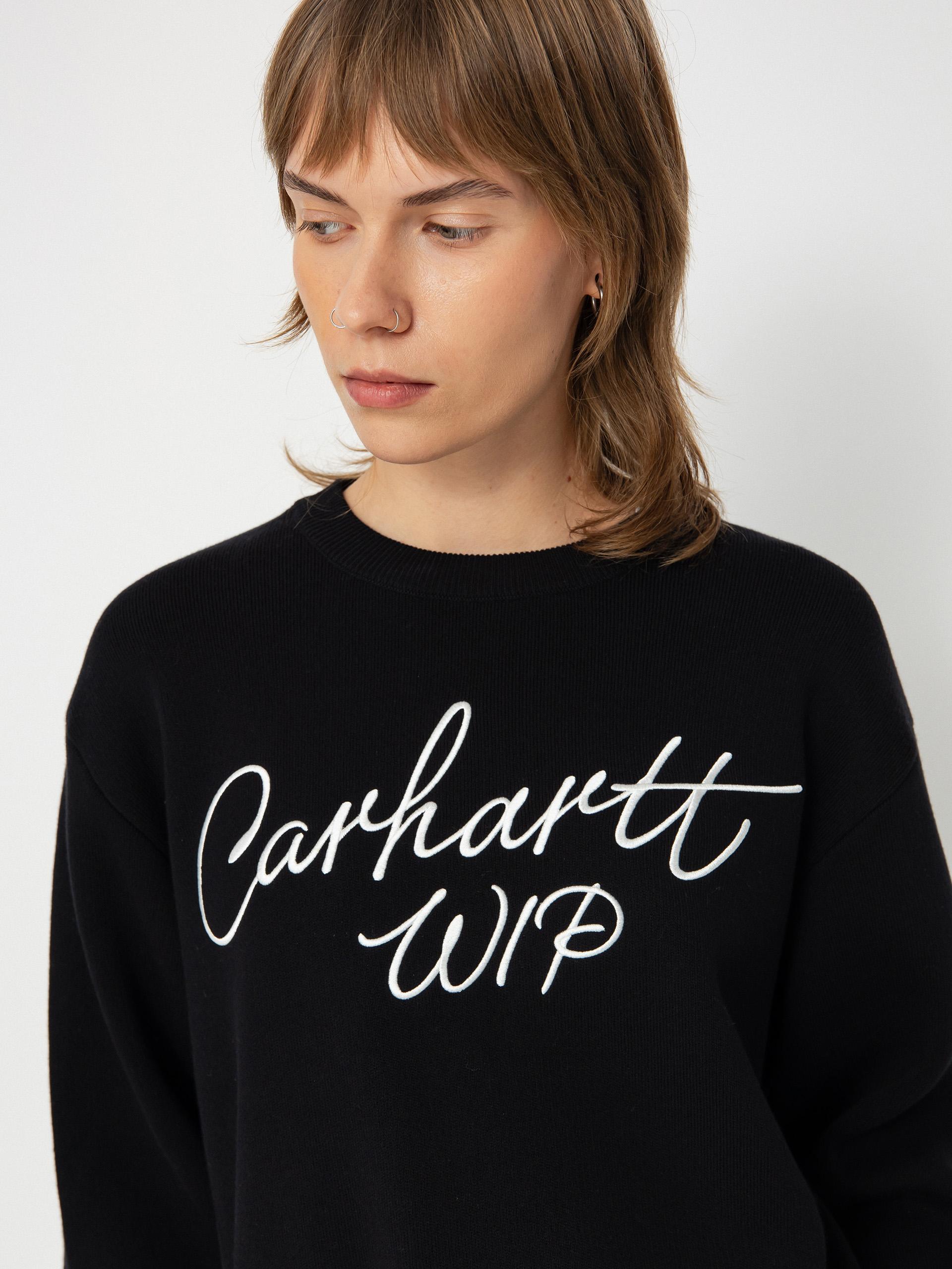 Светр Carhartt WIP Signature Wmn (black/wax)