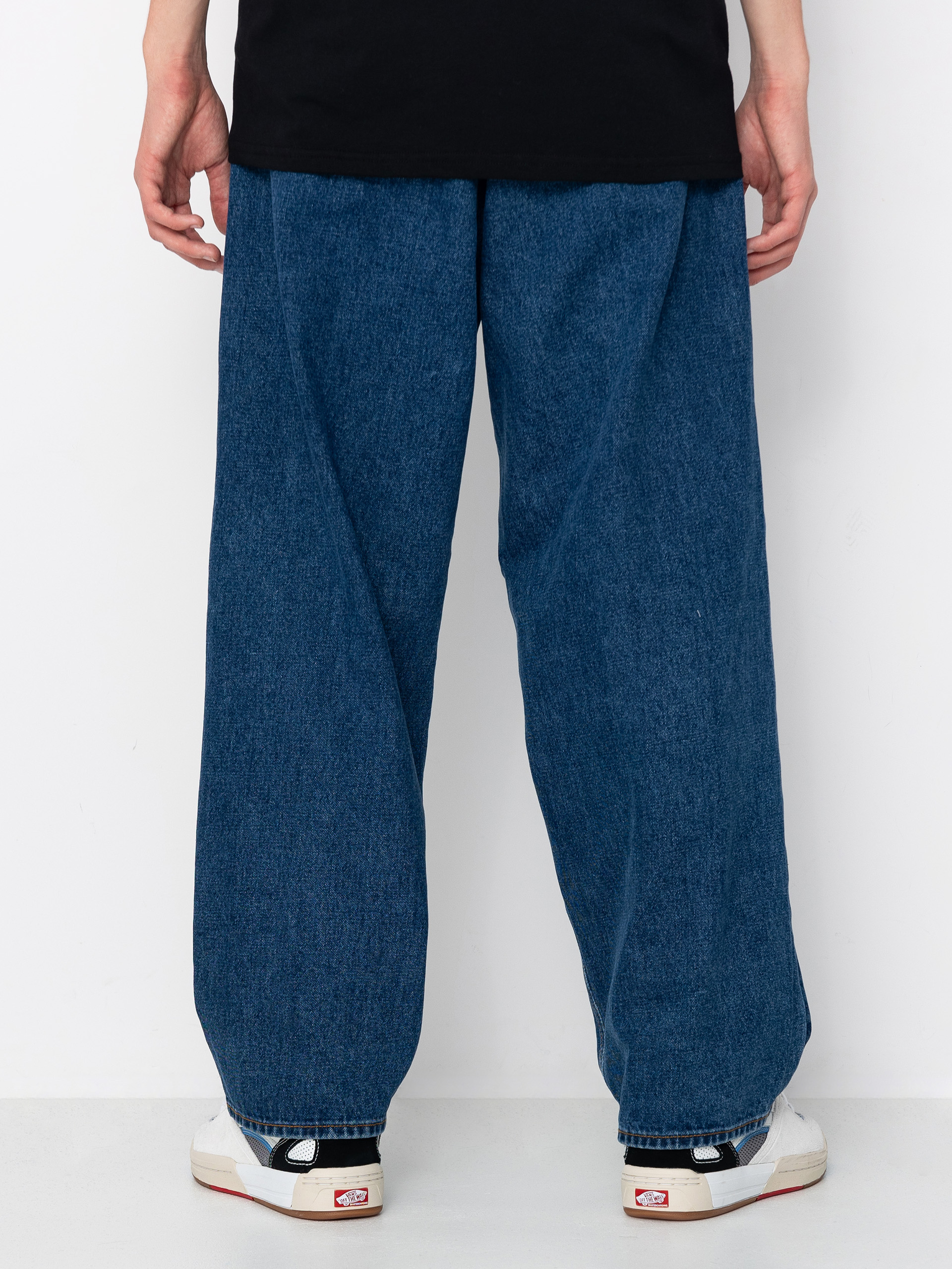 Штани OBEY Bigwig Baggy Denim (stone wash indigo)