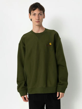 Світшот Carhartt WIP American Script (tarragon)