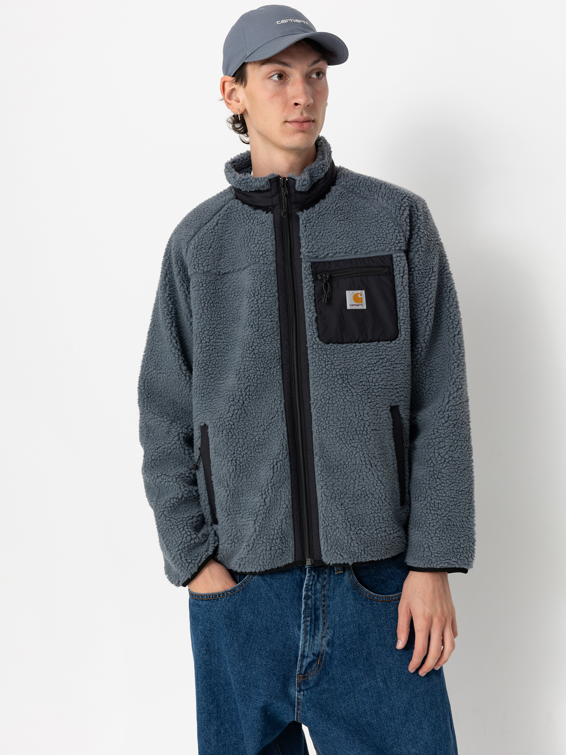 Куртка Carhartt WIP Prentis Liner (dove grey/black)