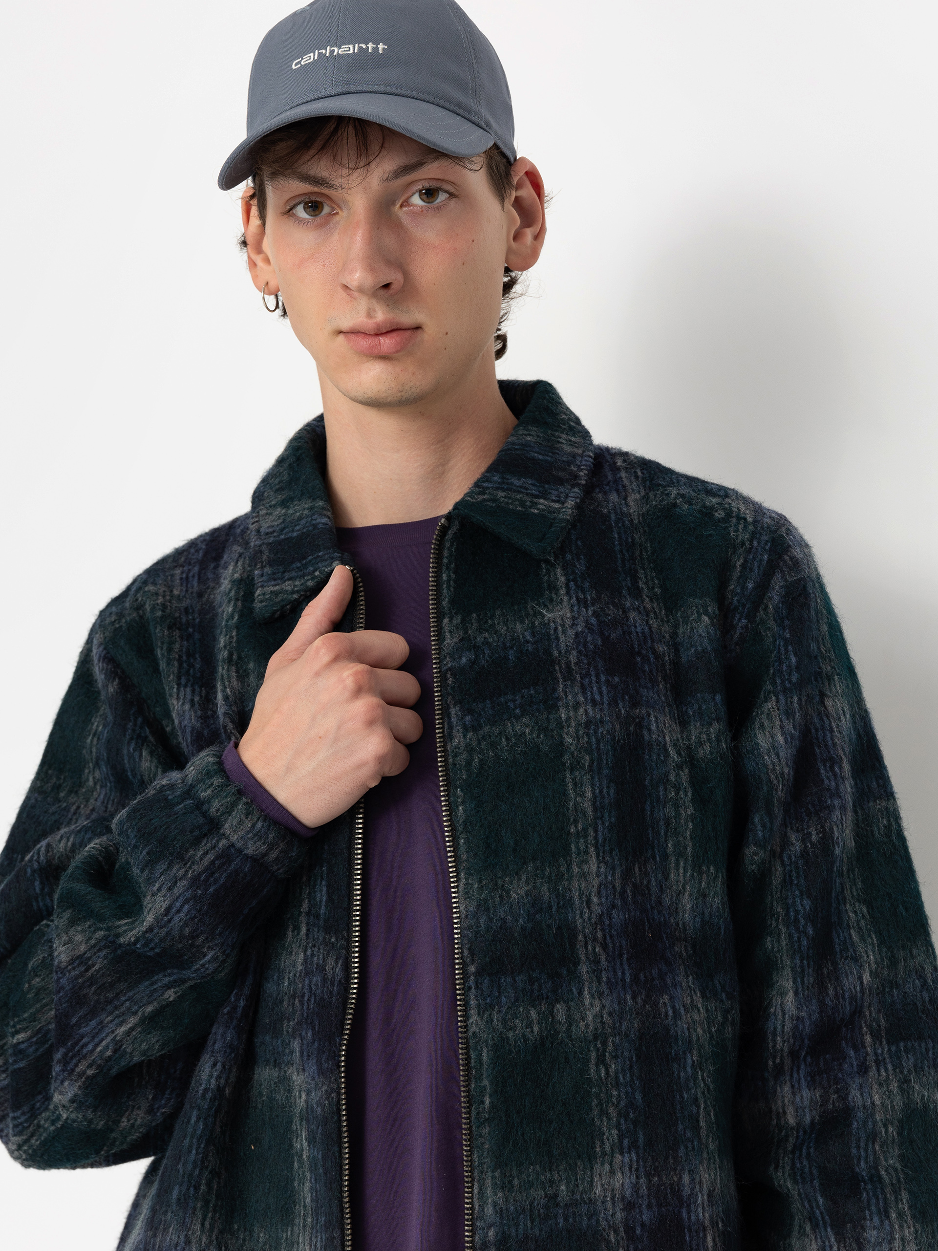 Куртка Santa Cruz Hideout (navy/blue/grey check)