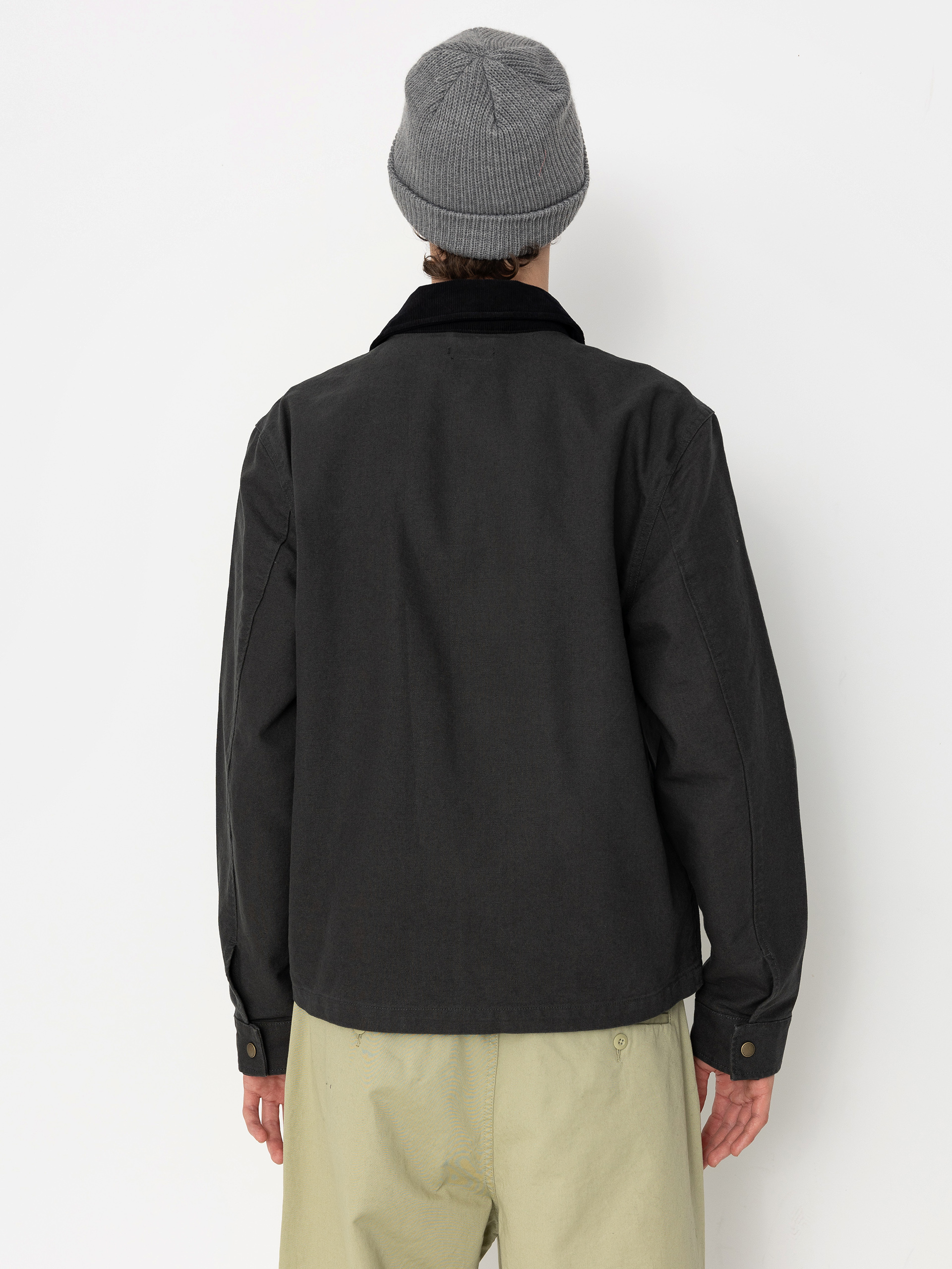 Куртка Brixton Mechanic Garage Zip (washed black)