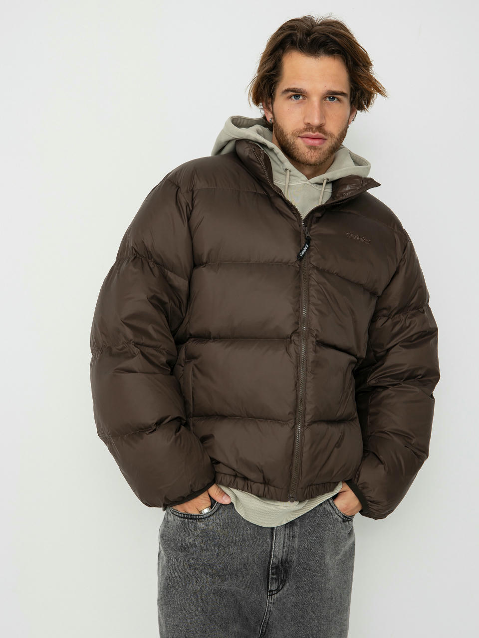 Куртка Gramicci Down Puffer (dark brown)