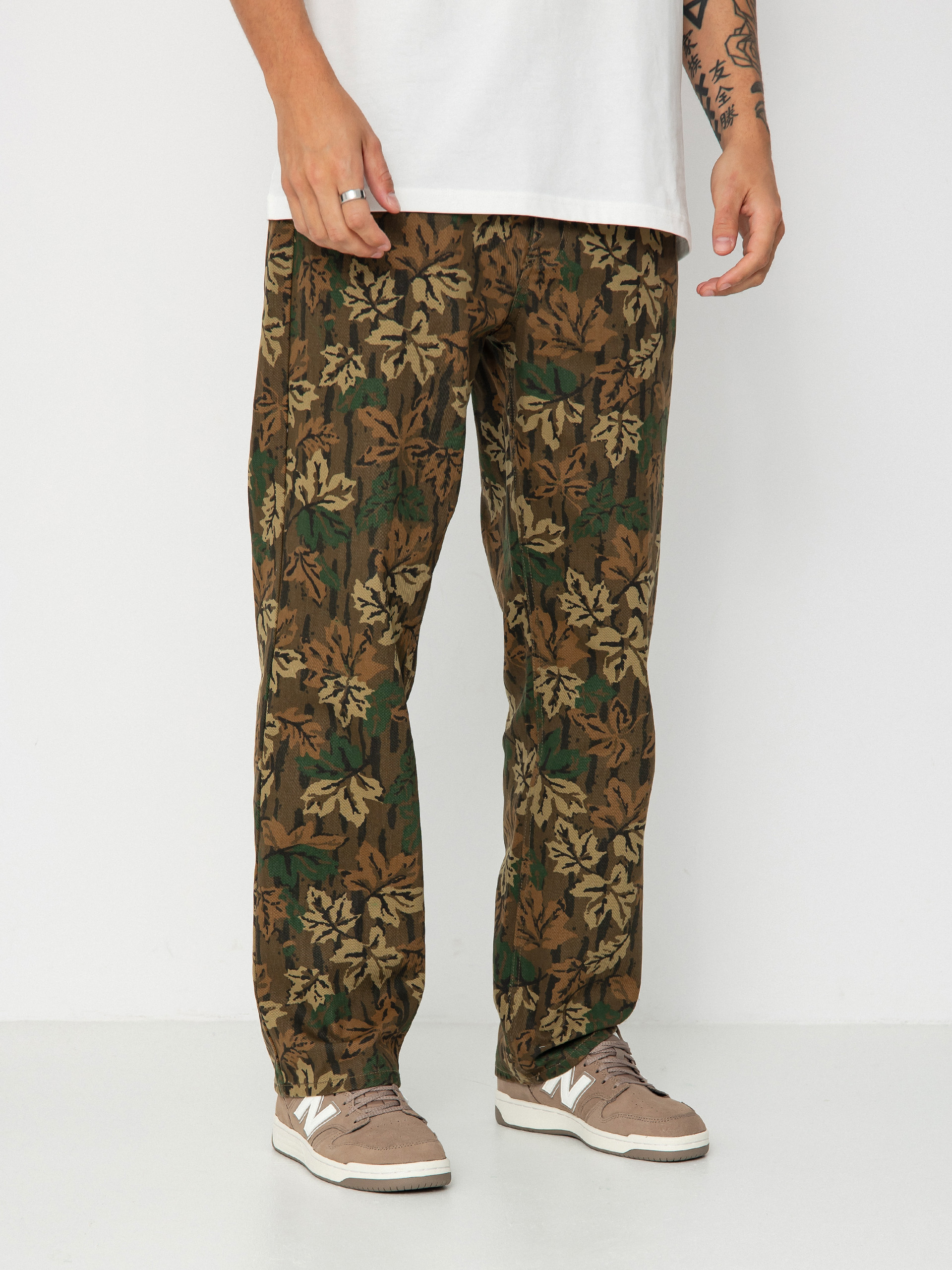 Штани OBEY Hardwork Printed Denim (mulled basil multi)