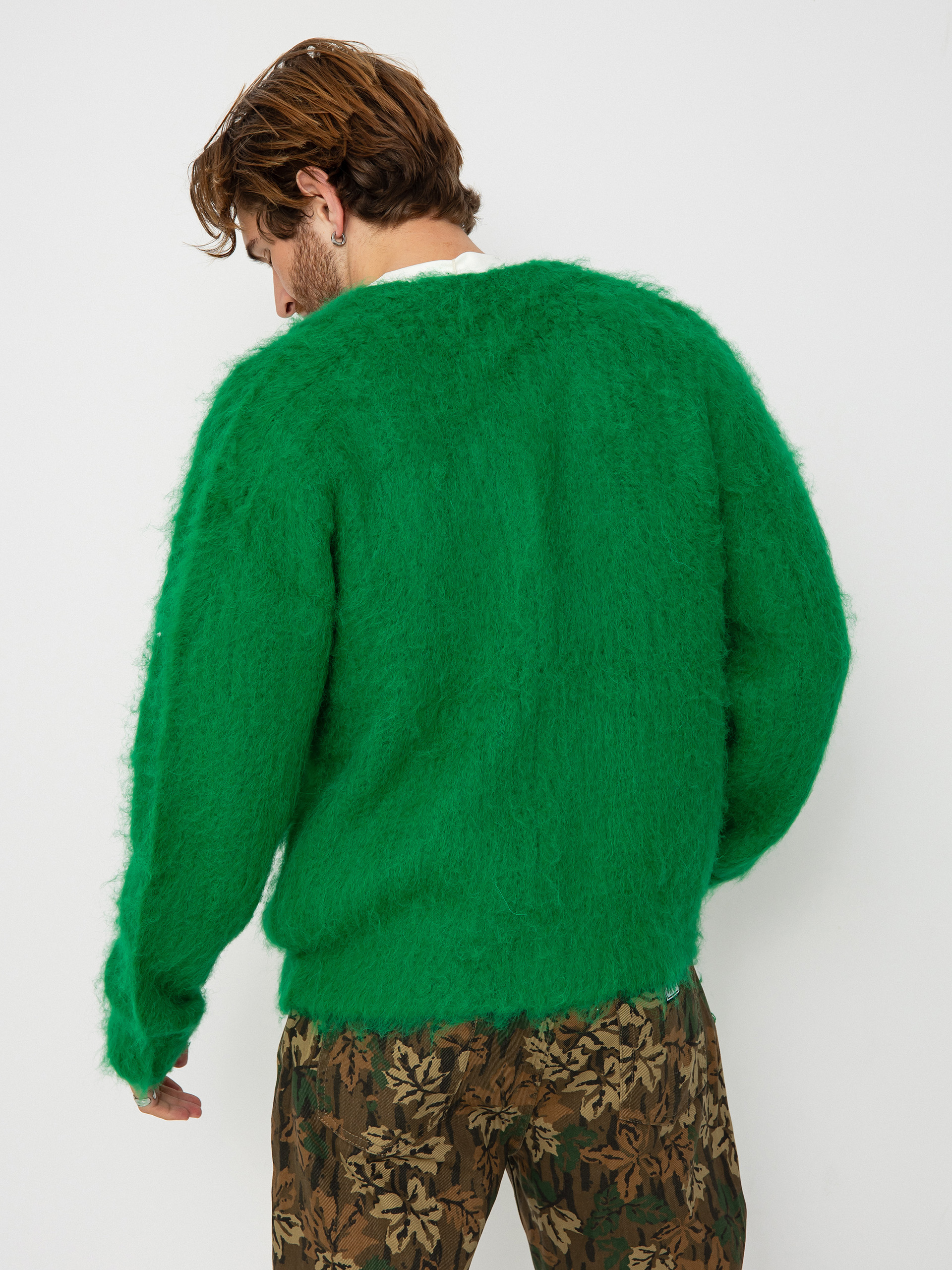 Светр OBEY Patron Cardigan (bright green)