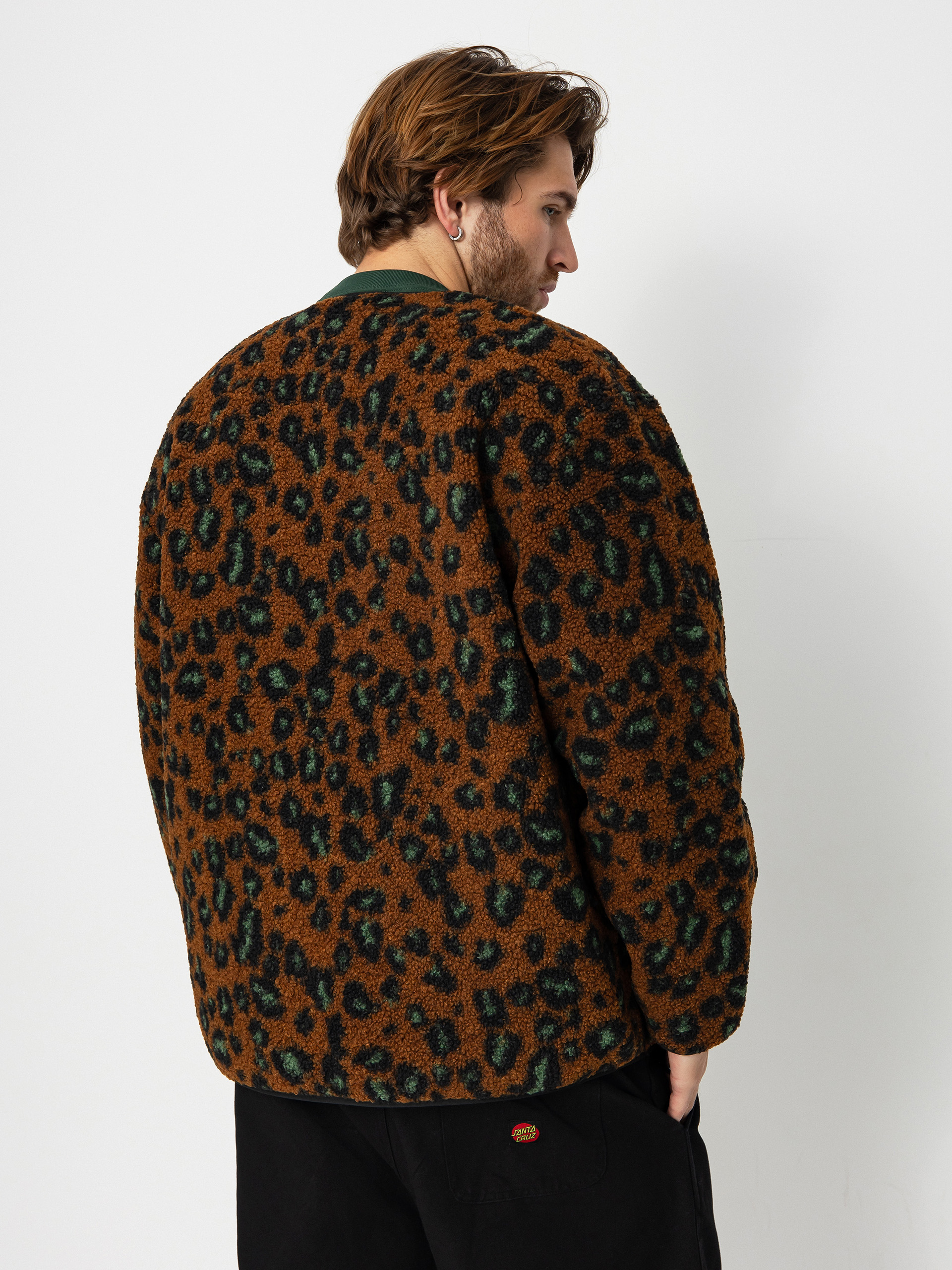 Куртка Carhartt WIP Devin Liner (camo leo jacquard/tamarind/black)