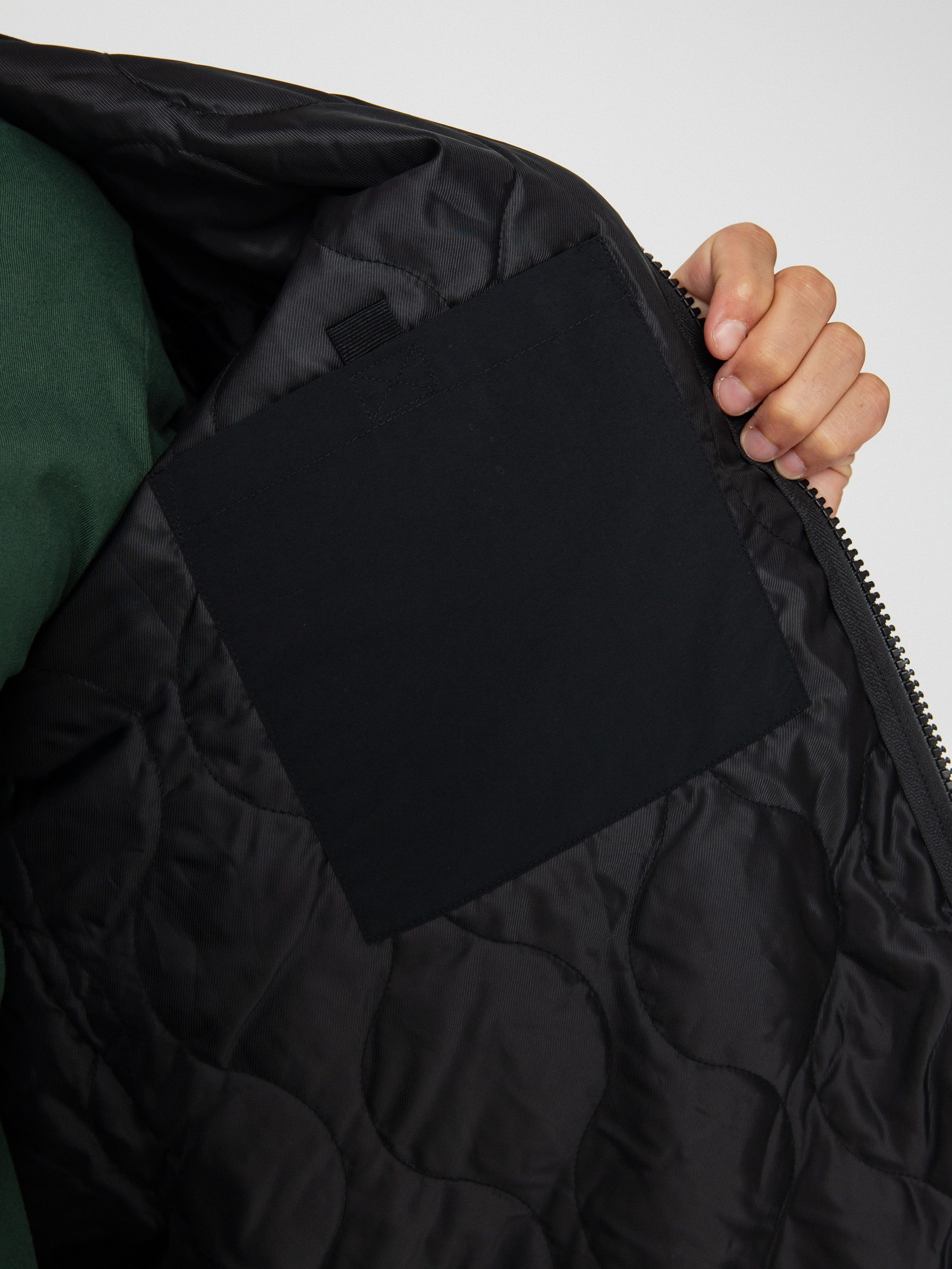 Куртка Carhartt WIP Devin Liner (camo leo jacquard/tamarind/black)