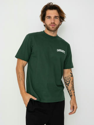 Футболка Carhartt WIP University Script (sycamore tree/white)