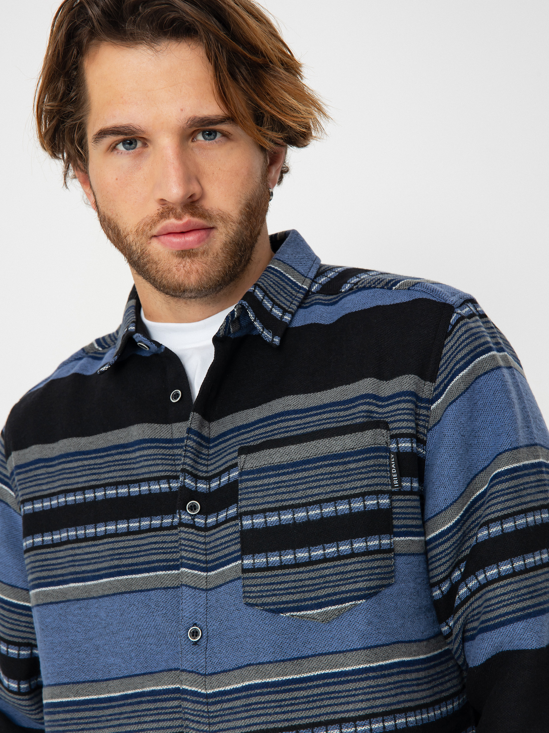 Сорочка Iriedaily Santania (navy grey)