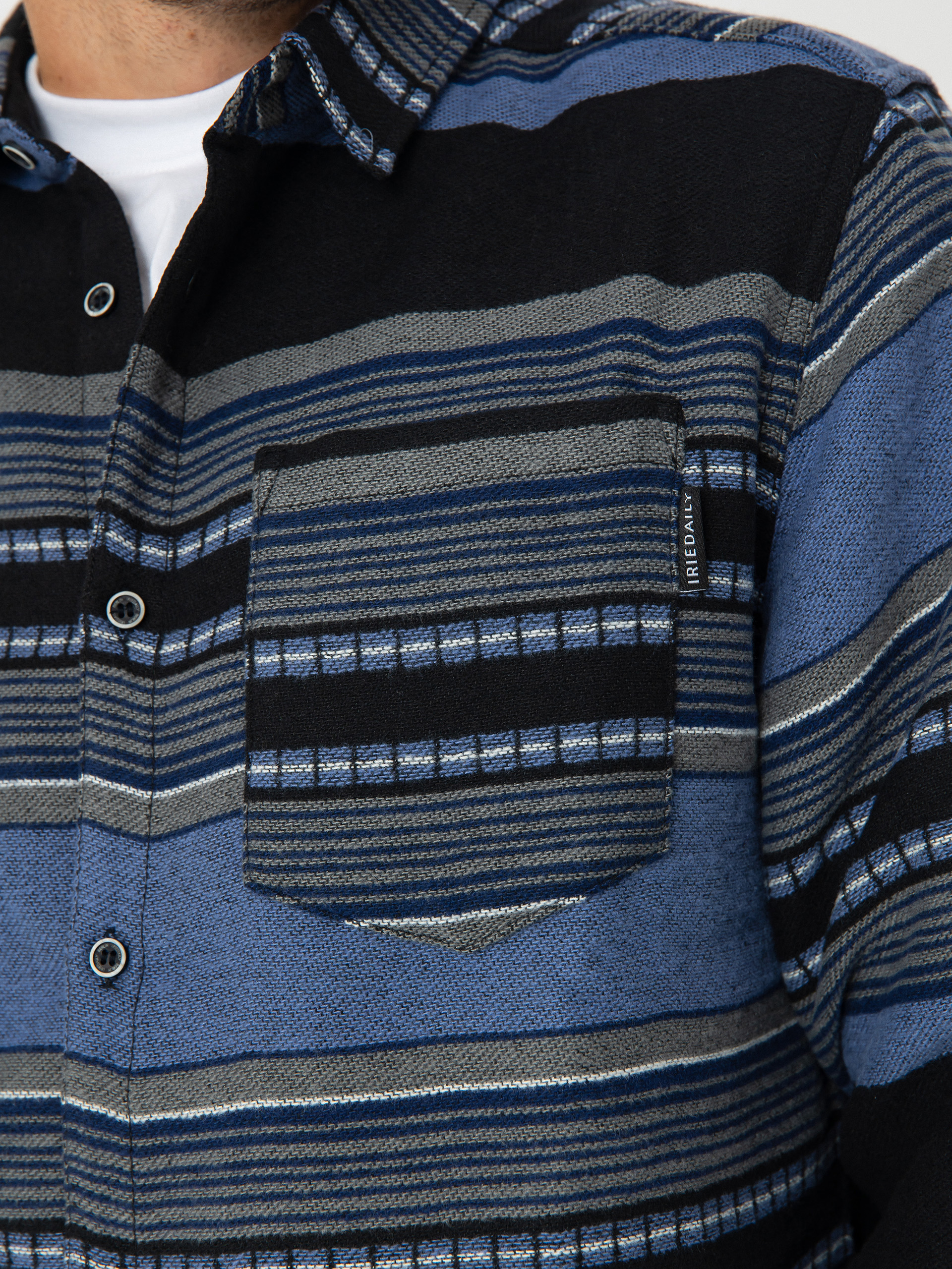 Сорочка Iriedaily Santania (navy grey)