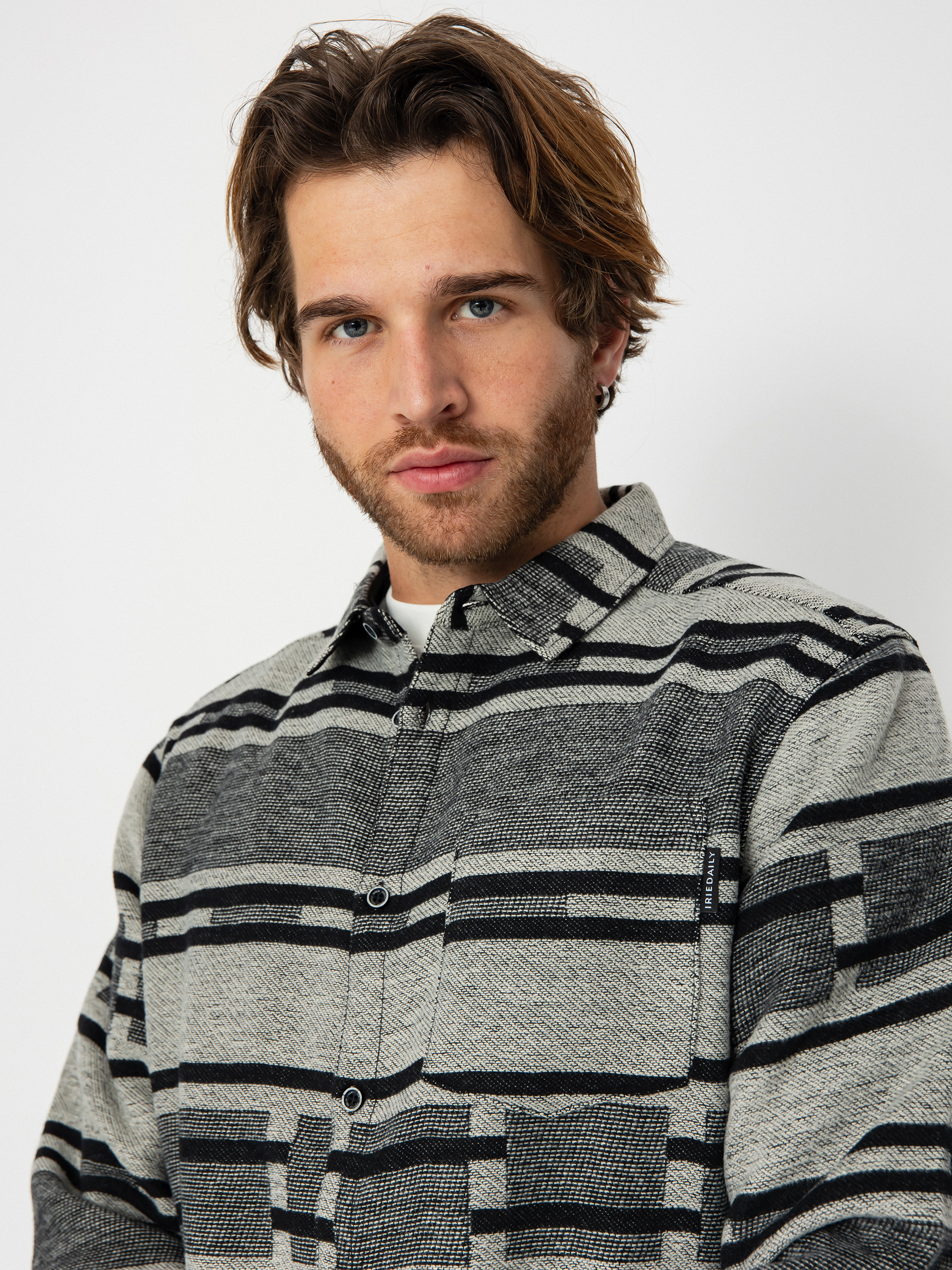 Сорочка Iriedaily Santania (black white)