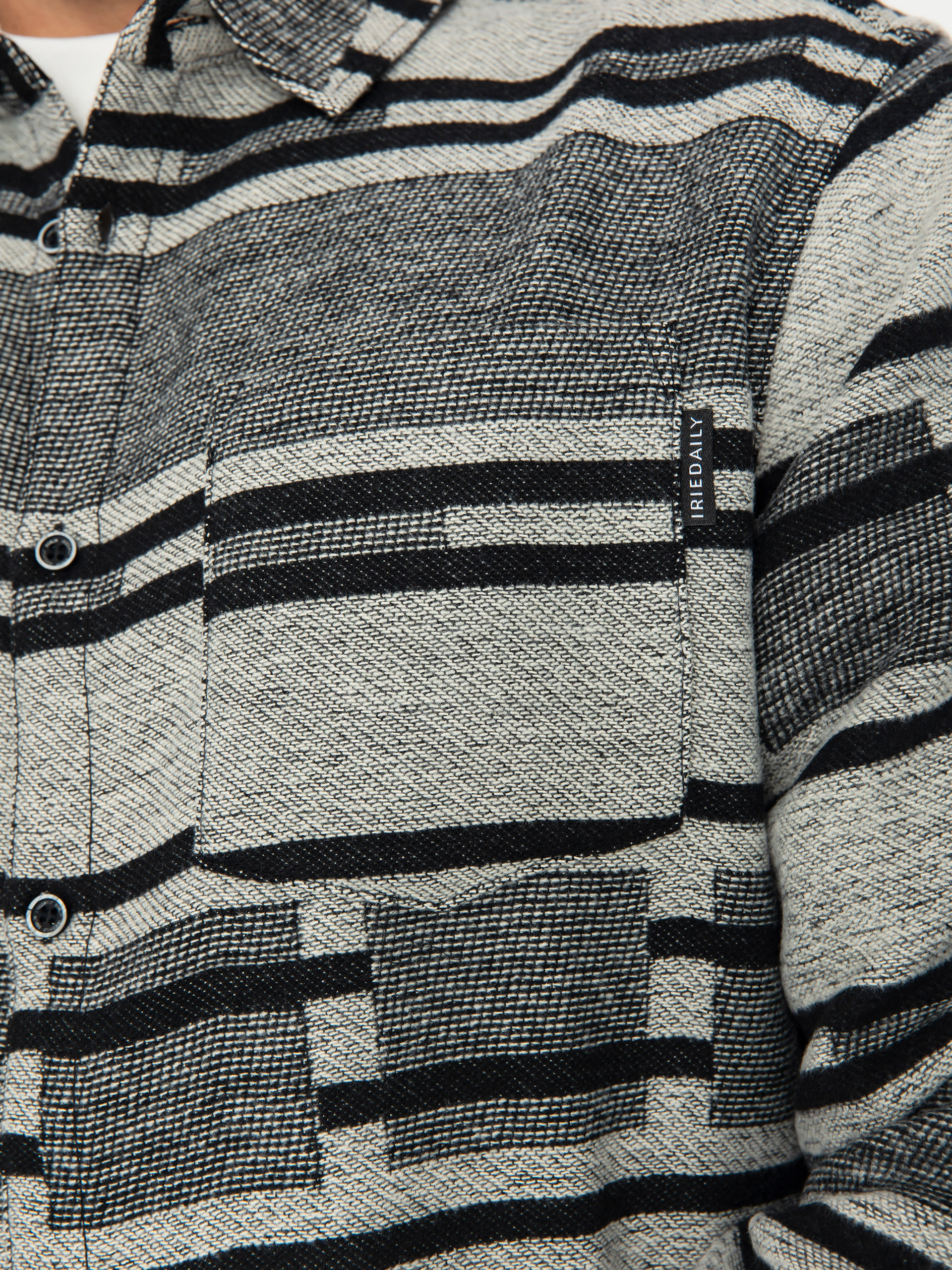 Сорочка Iriedaily Santania (black white)