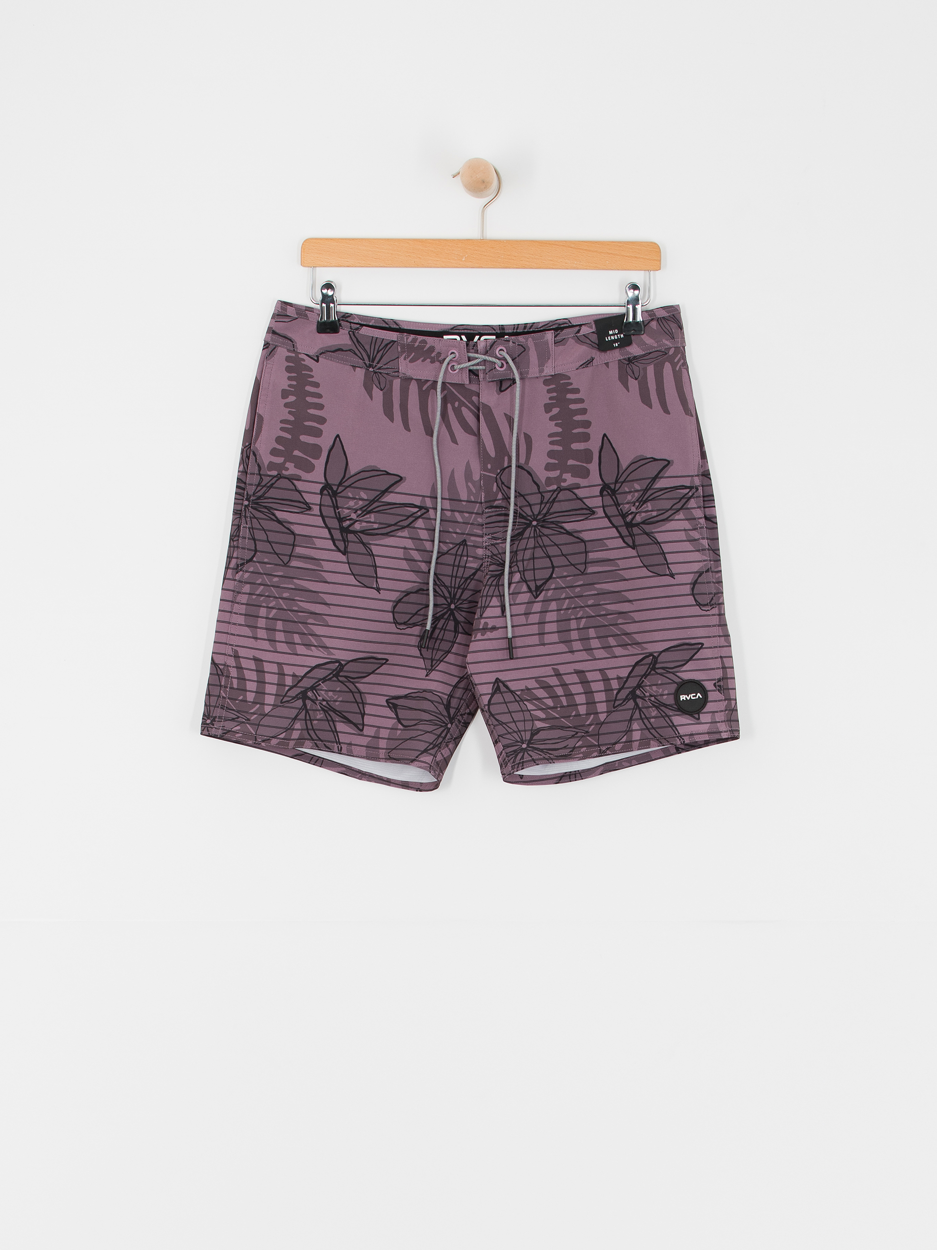 Пляжні шорти RVCA Curren Trunk (lavender floral)