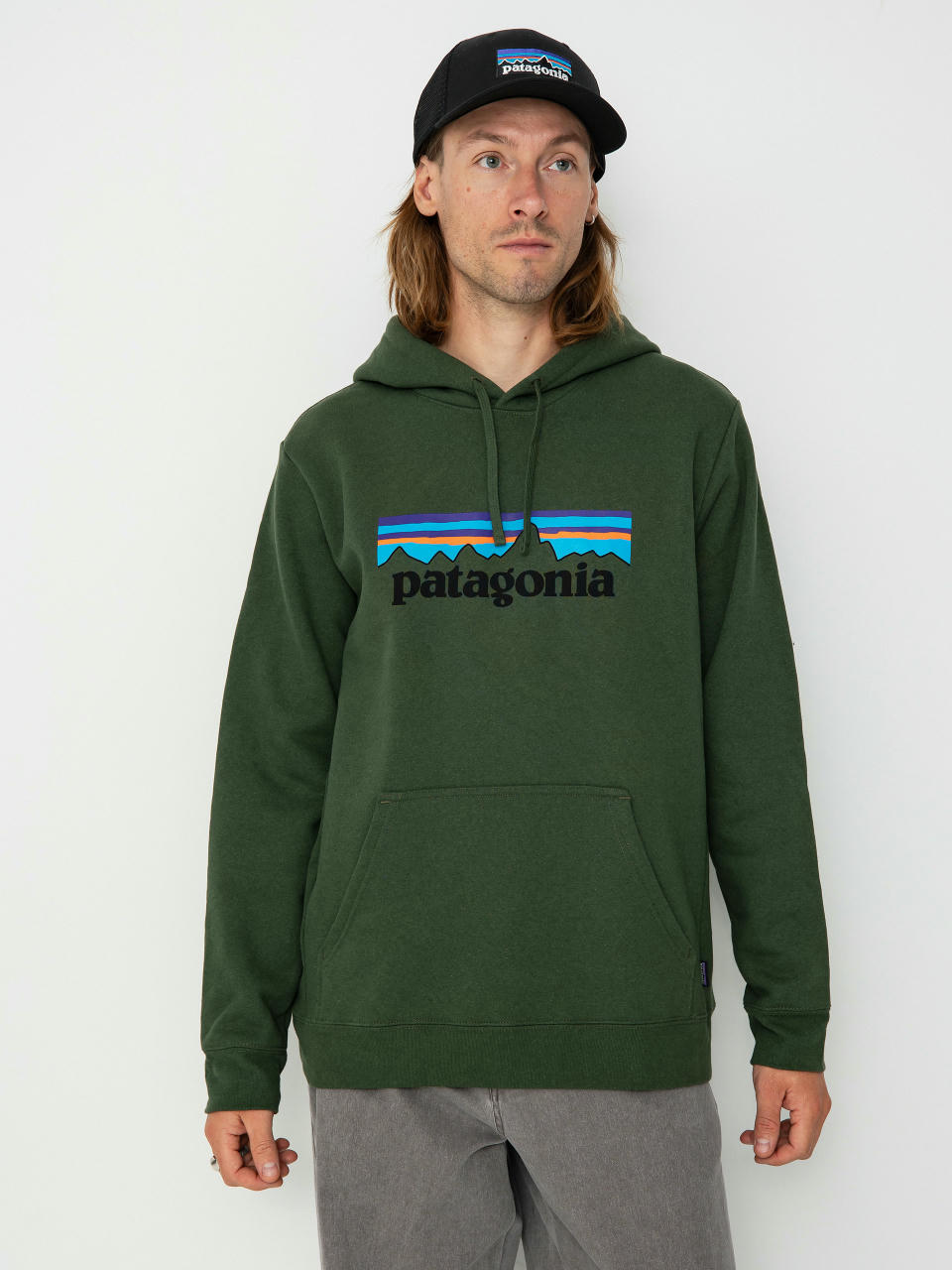 Худі Patagonia P-6 Logo Uprisal HD (torrey pine green)