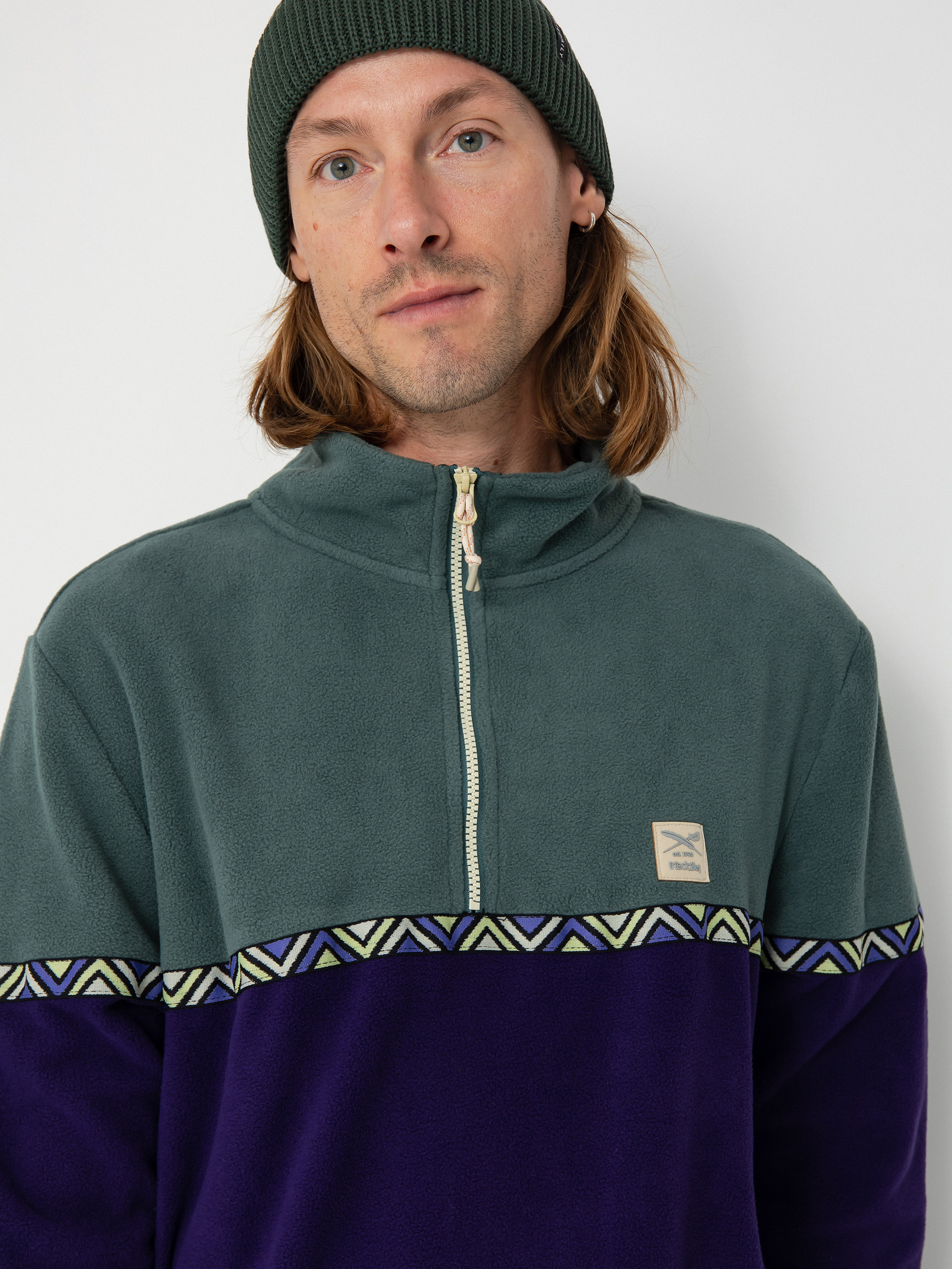 Чоловічий Флісовий светр Iriedaily Monte Noe (cool jungle)