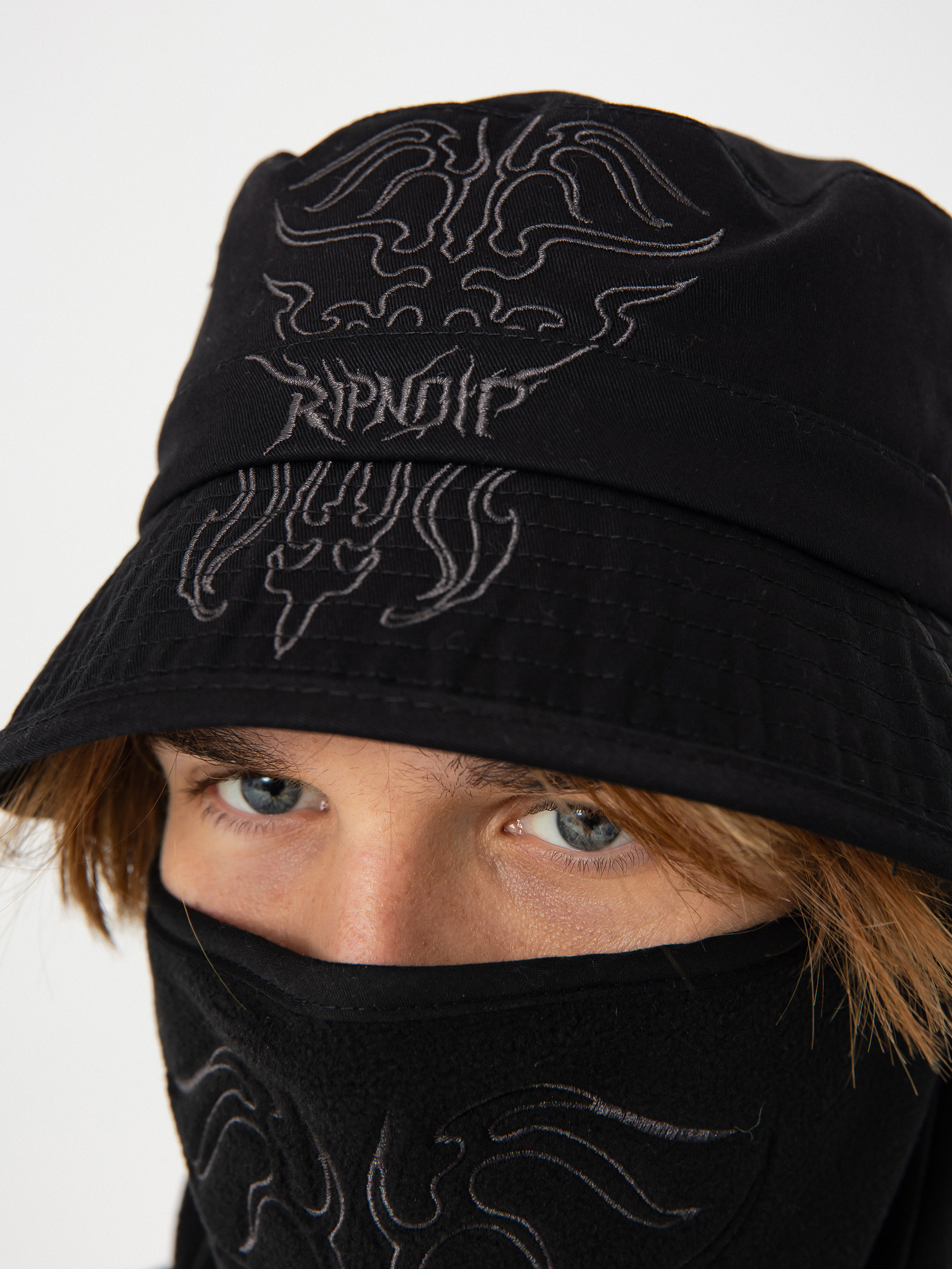 Капелюх RipNDip Volt Face Mask Bucket Hat (black)