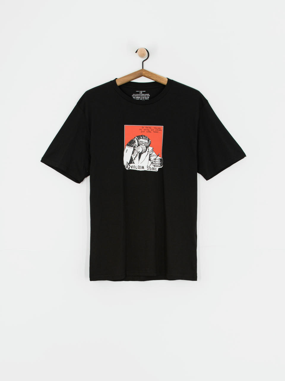 Футболка Volcom Chimp Bsc (black)