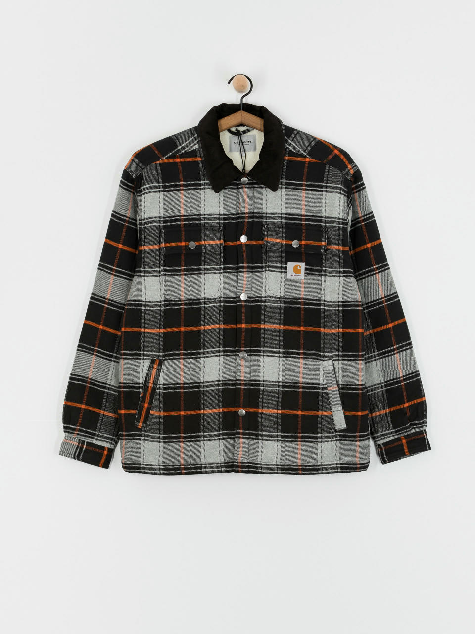 Куртка Carhartt WIP Baris (baris check/grey heather/black)