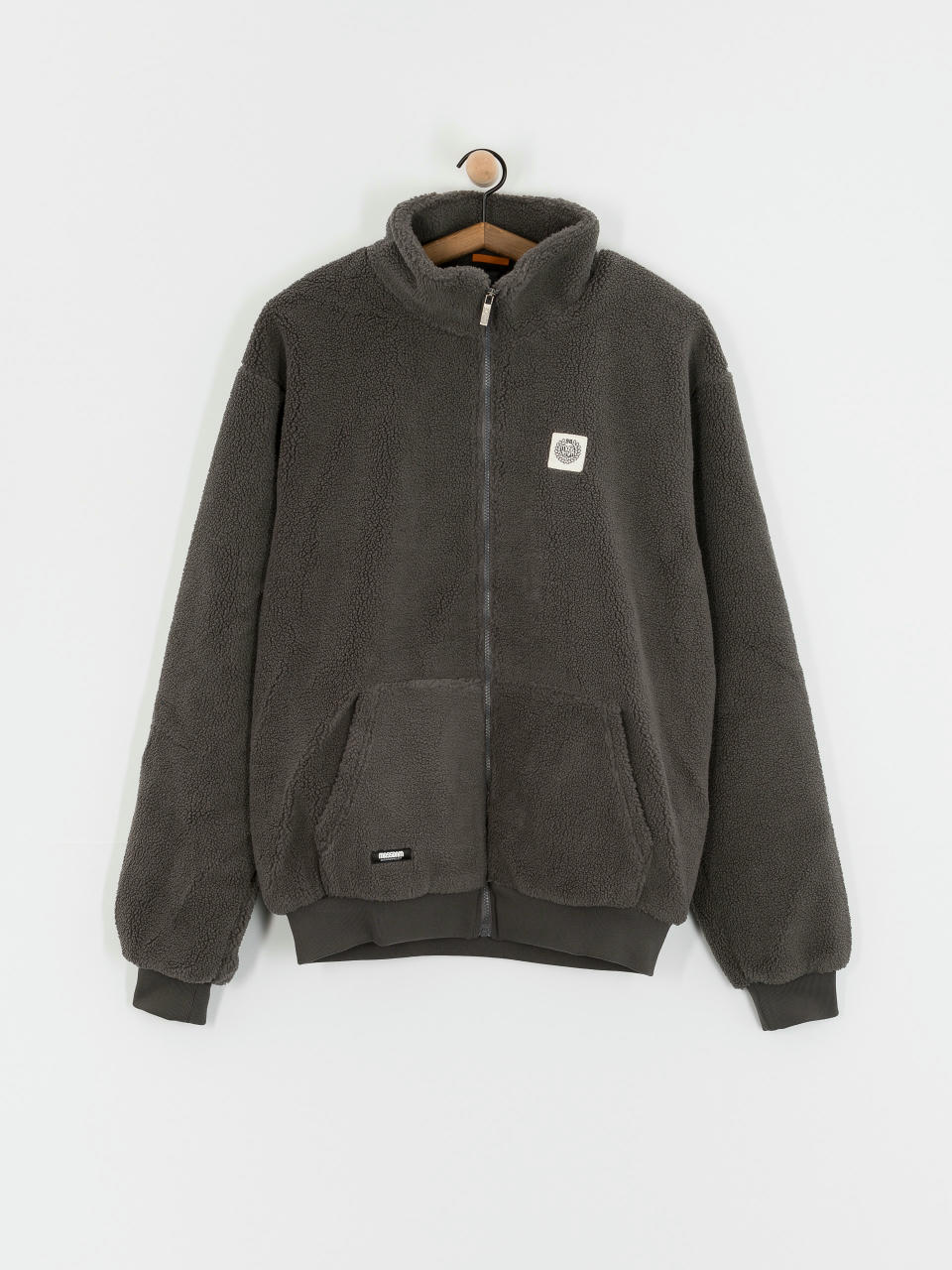 Куртка MassDnm Patch Teddy Zip (grey)