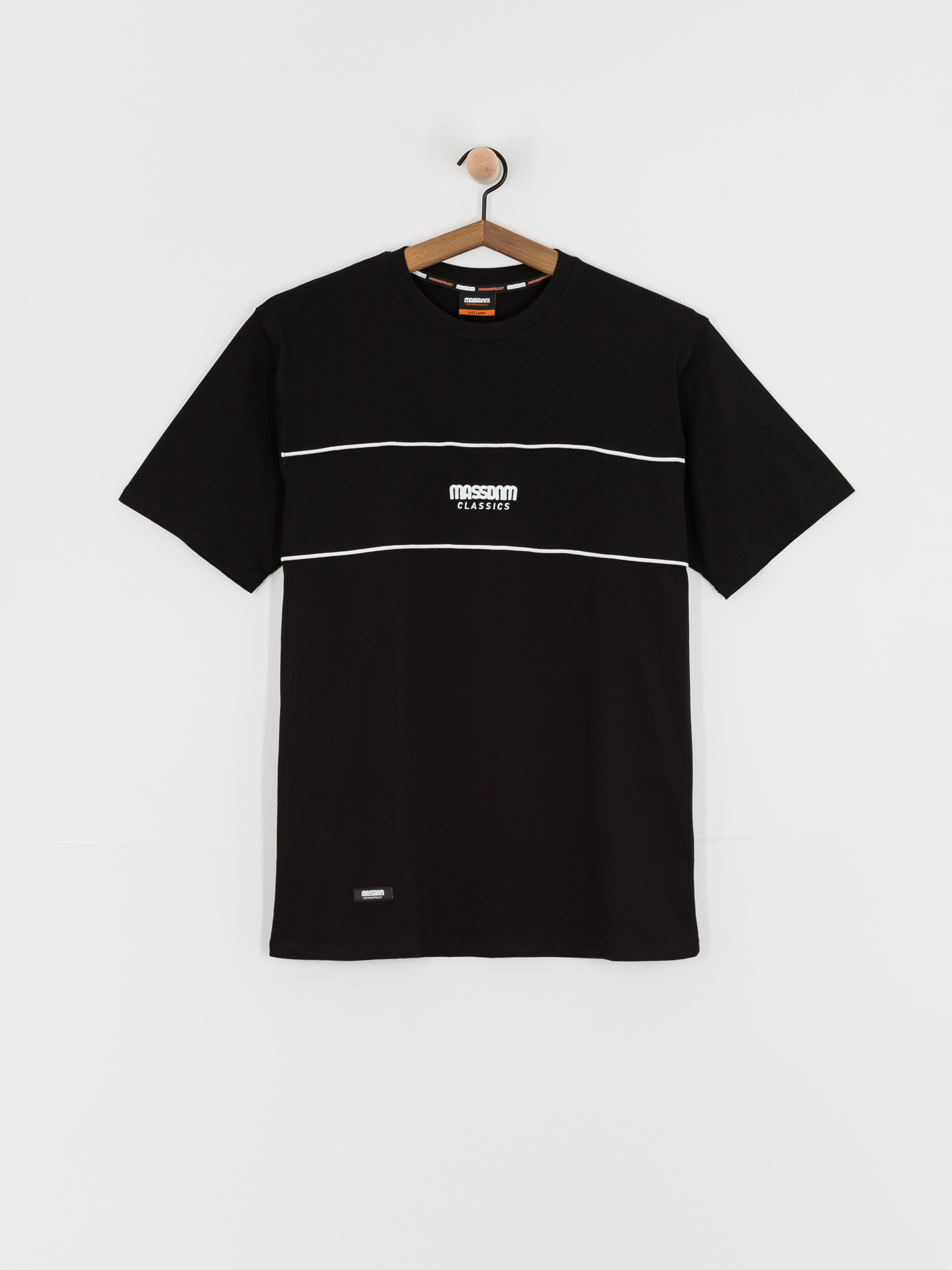 Футболка MassDnm Classic Cut (black)