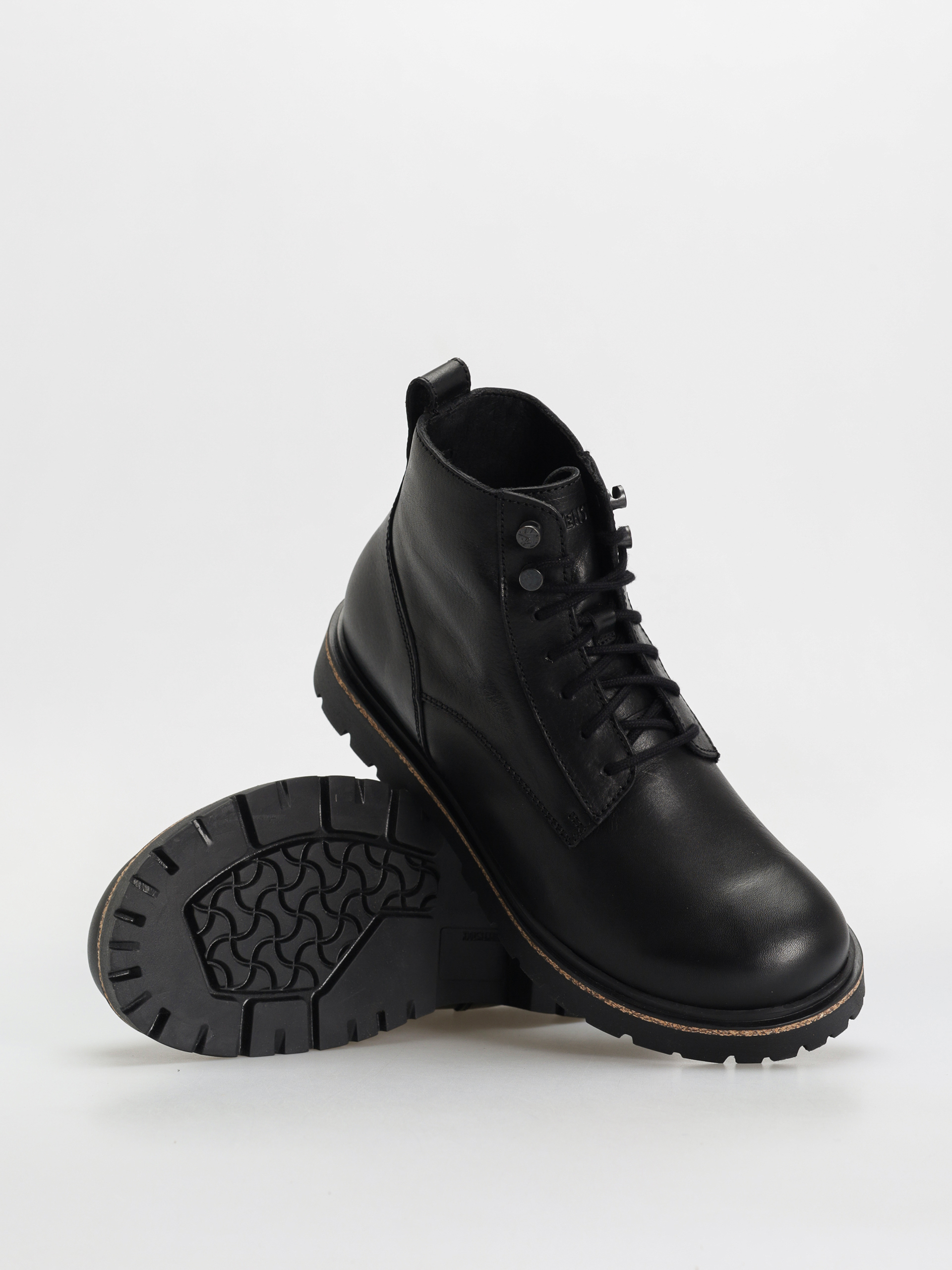 Взуття Birkenstock Highwood Lace Mid Natural Leather Regular (black)