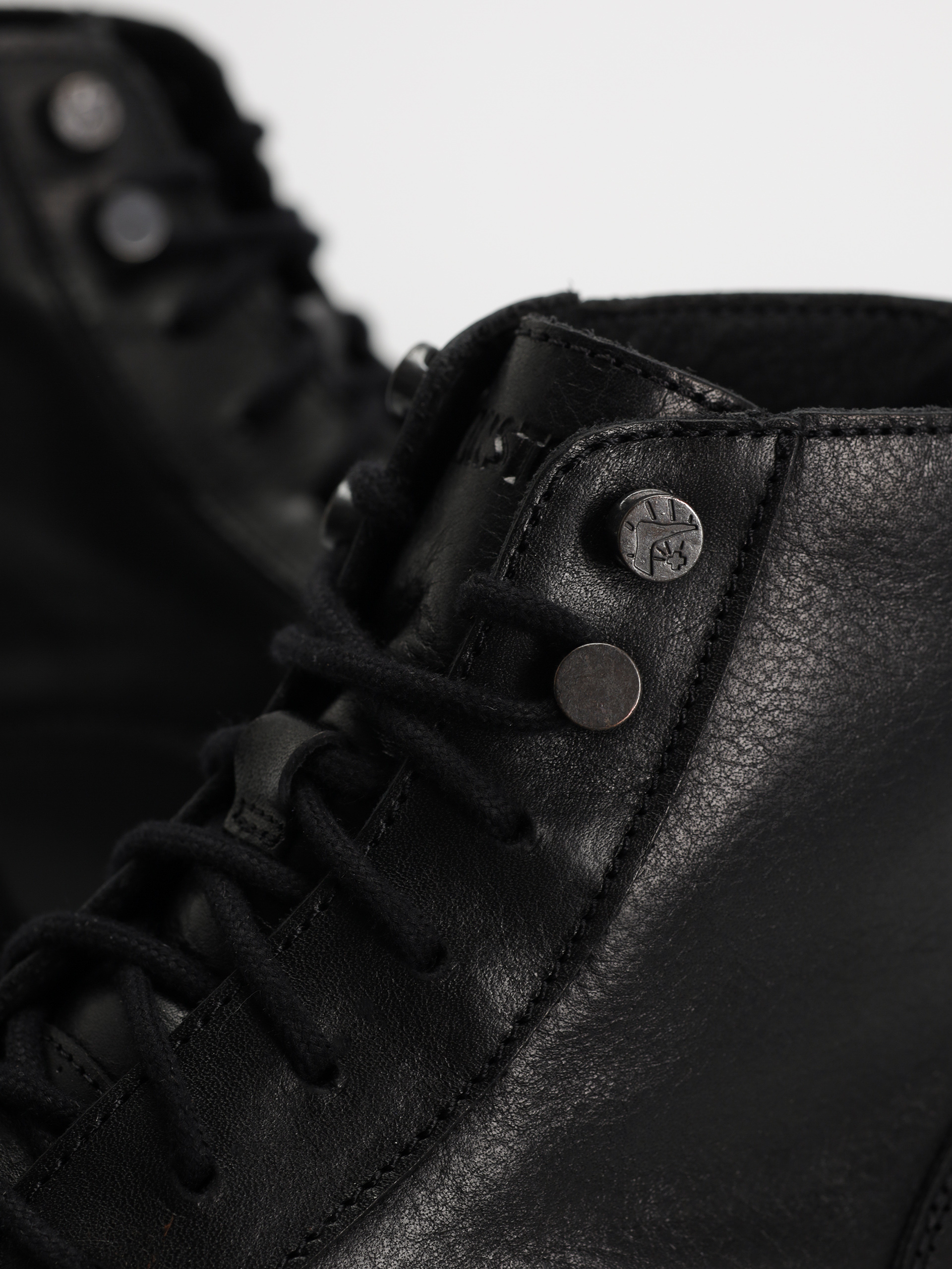 Взуття Birkenstock Highwood Lace Mid Natural Leather Regular (black)