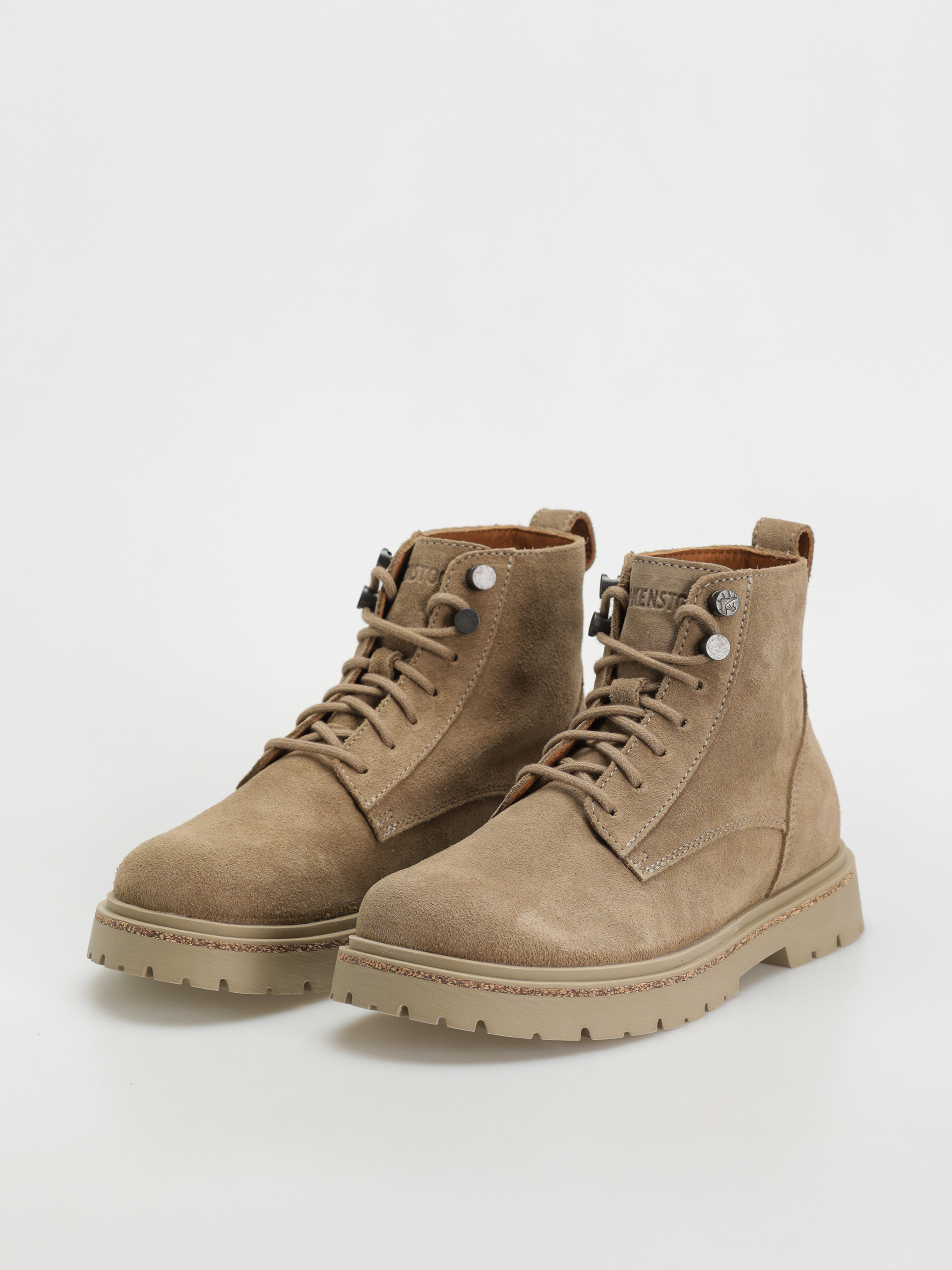 Взуття Birkenstock Highwood Lace Mid Suede Leather Narrow Wmn (taupe)