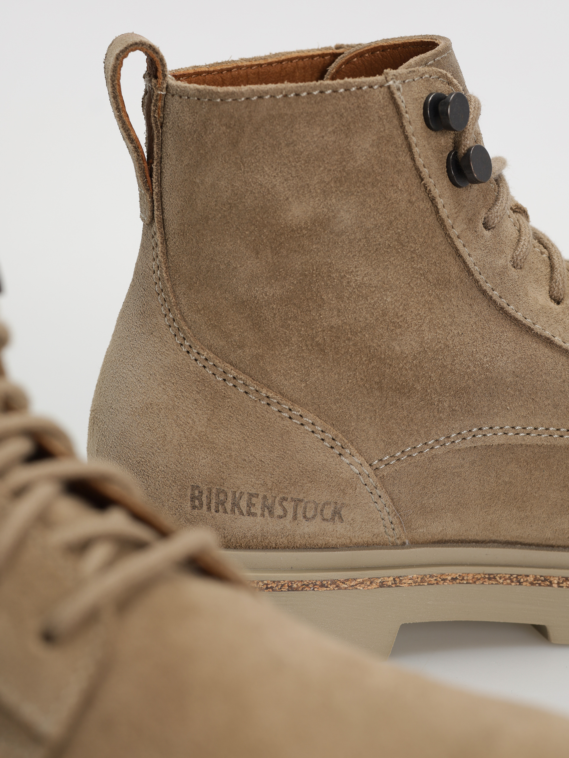 Взуття Birkenstock Highwood Lace Mid Suede Leather Narrow Wmn (taupe)