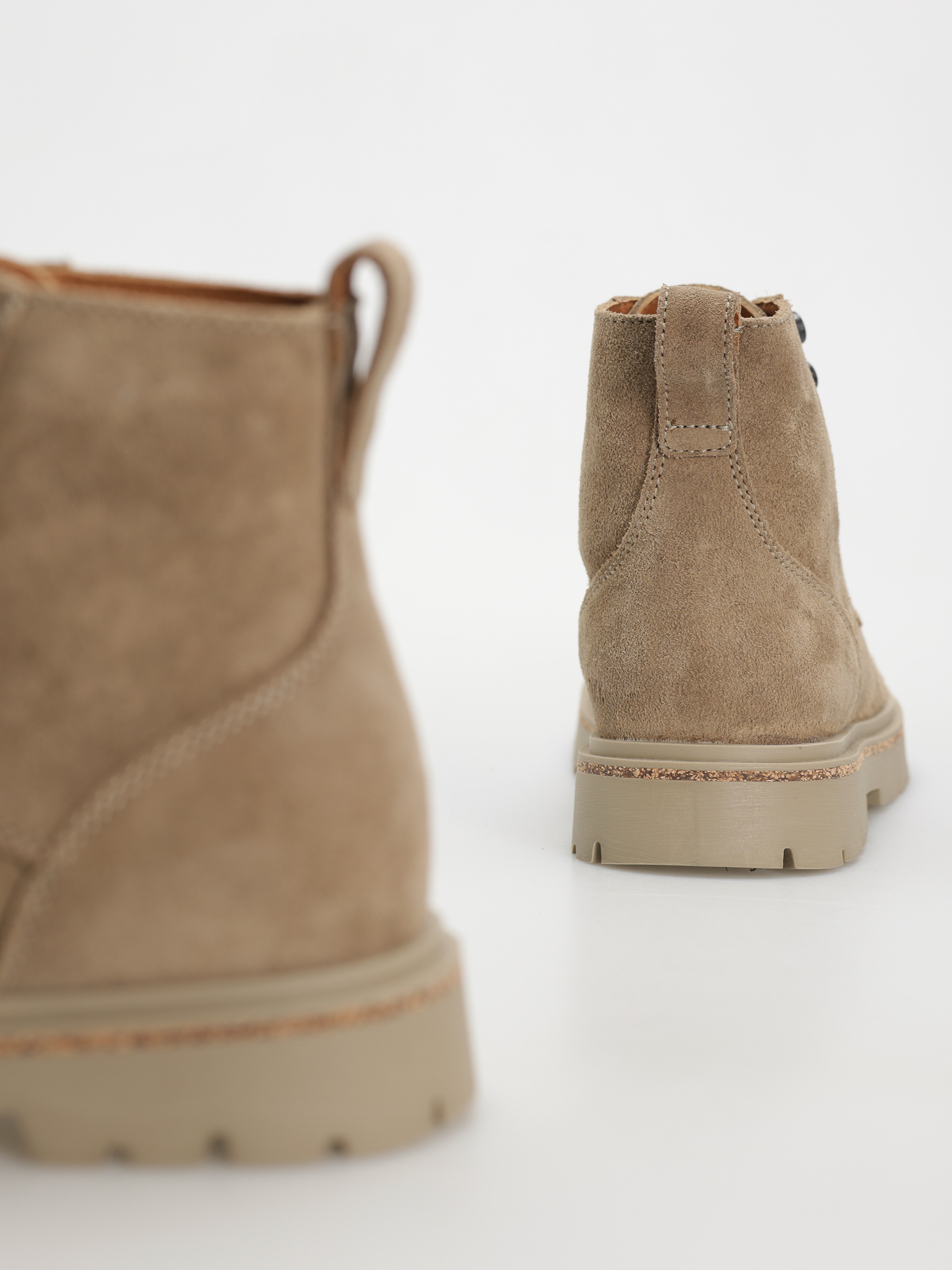 Взуття Birkenstock Highwood Lace Mid Suede Leather Narrow Wmn (taupe)