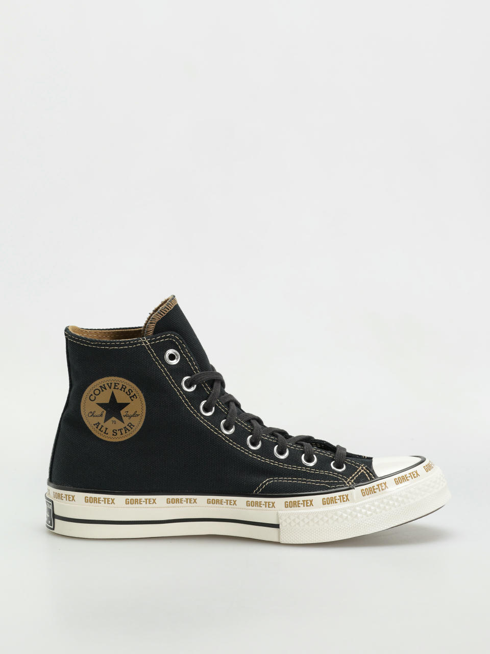 Кеди Converse Chuck 70 GTX Hi (black/toadstool tan/egret)