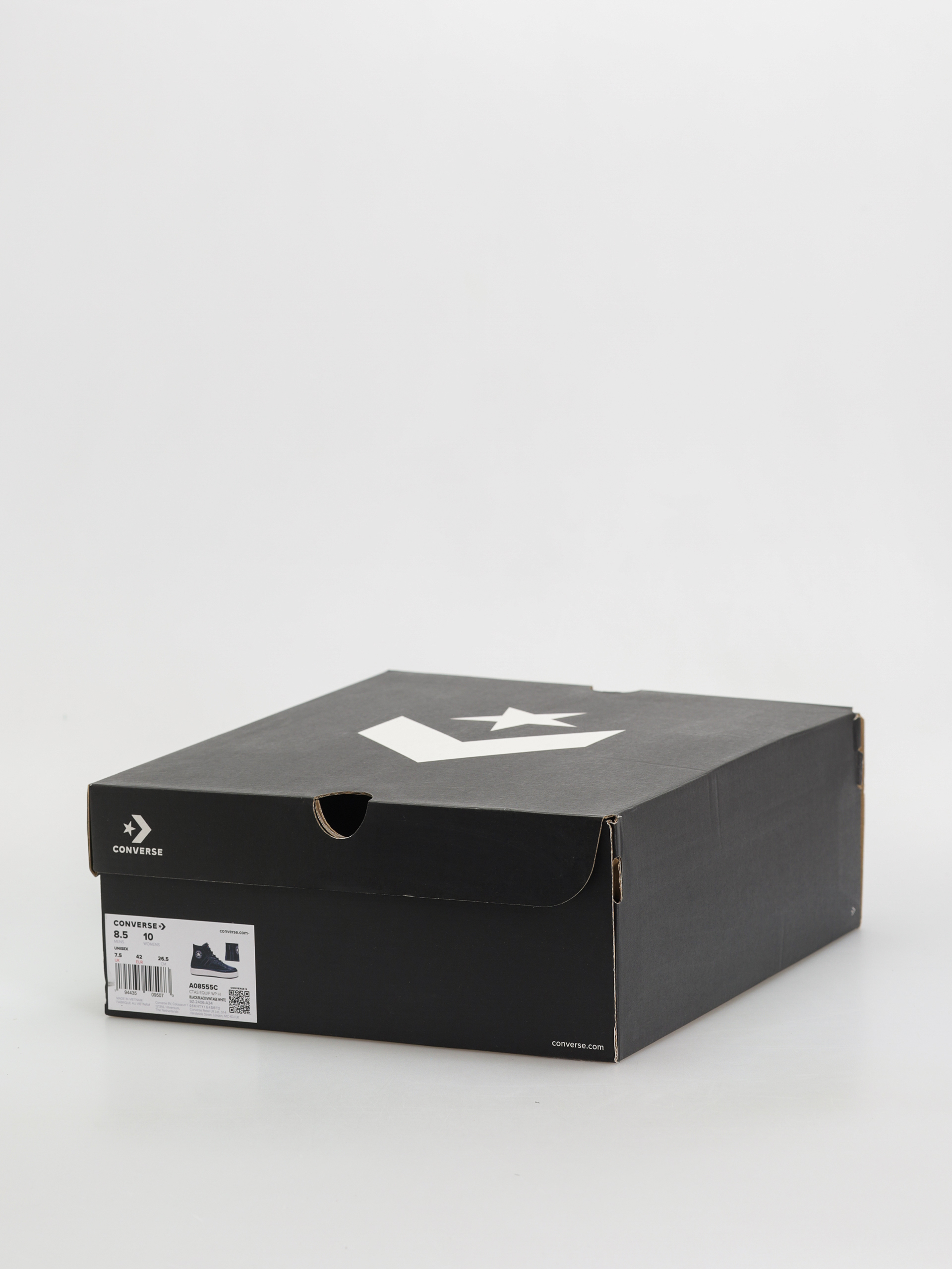 Взуття Converse Chuck Taylor All Star Equip Waterproof (black/black/vintage white)