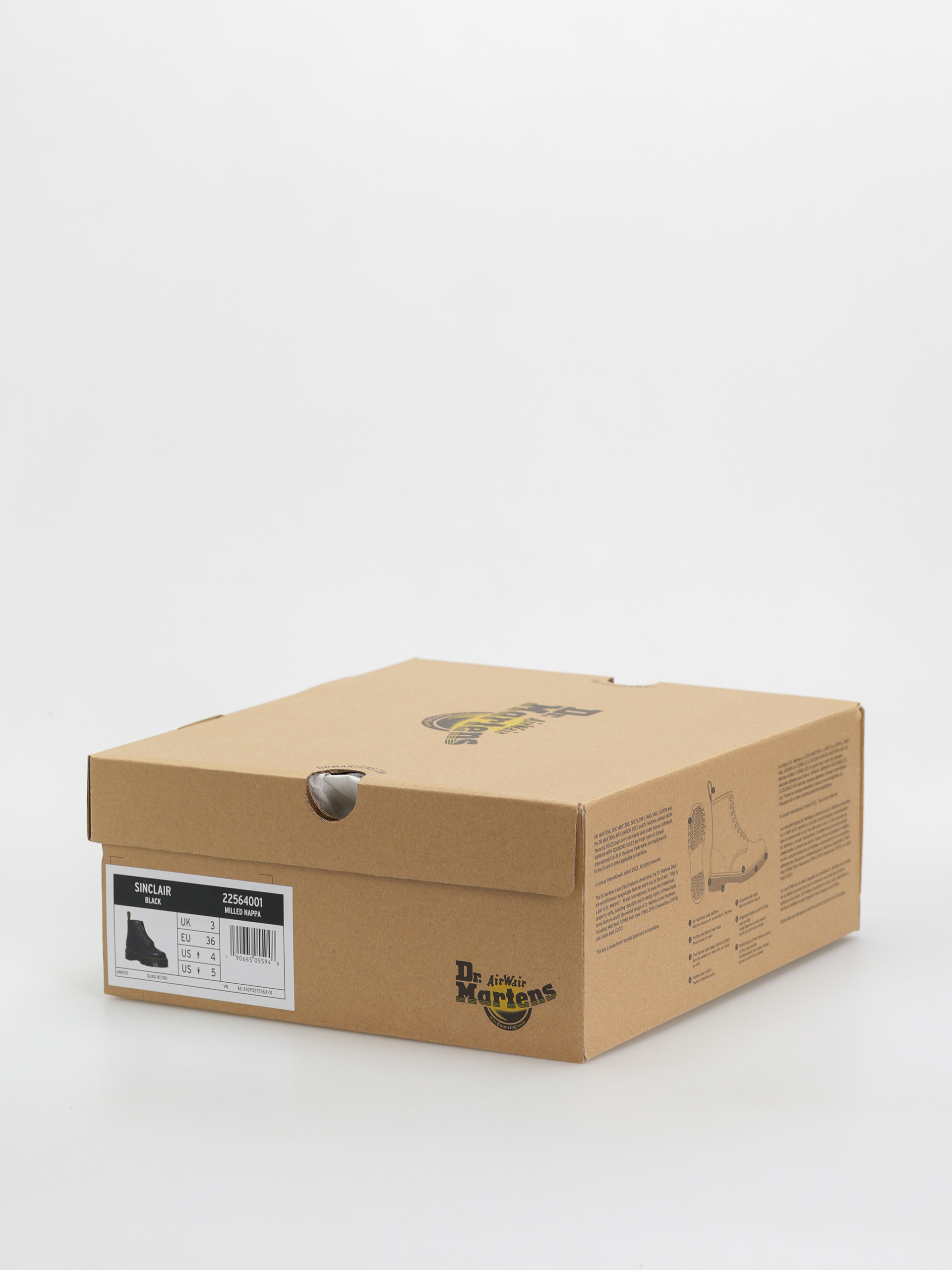 Взуття Dr. Martens Sinclair (black milled nappa)