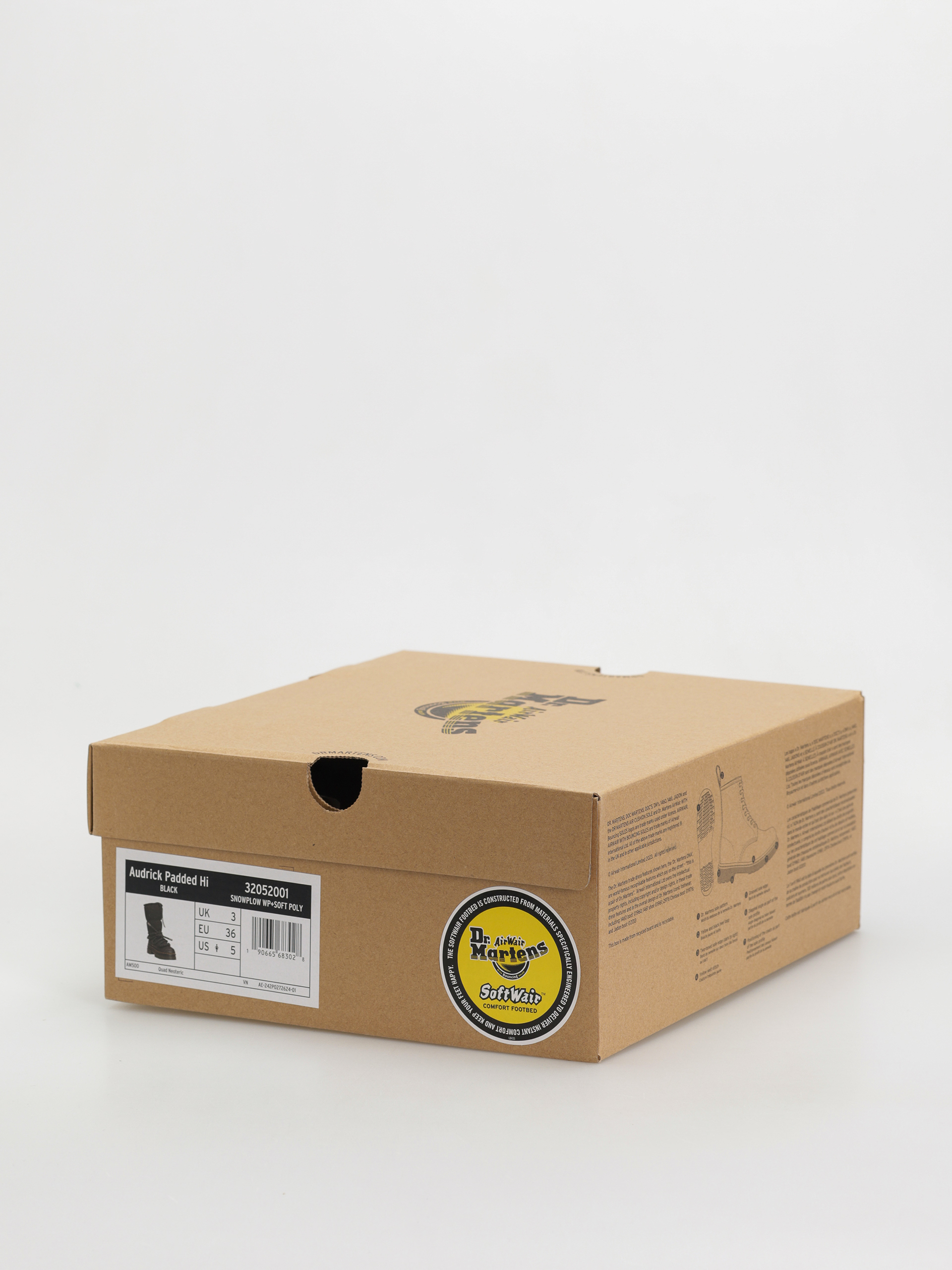 Взуття Dr. Martens Audrick Padded Hi Wmn (black snowplow wp/soft poly)