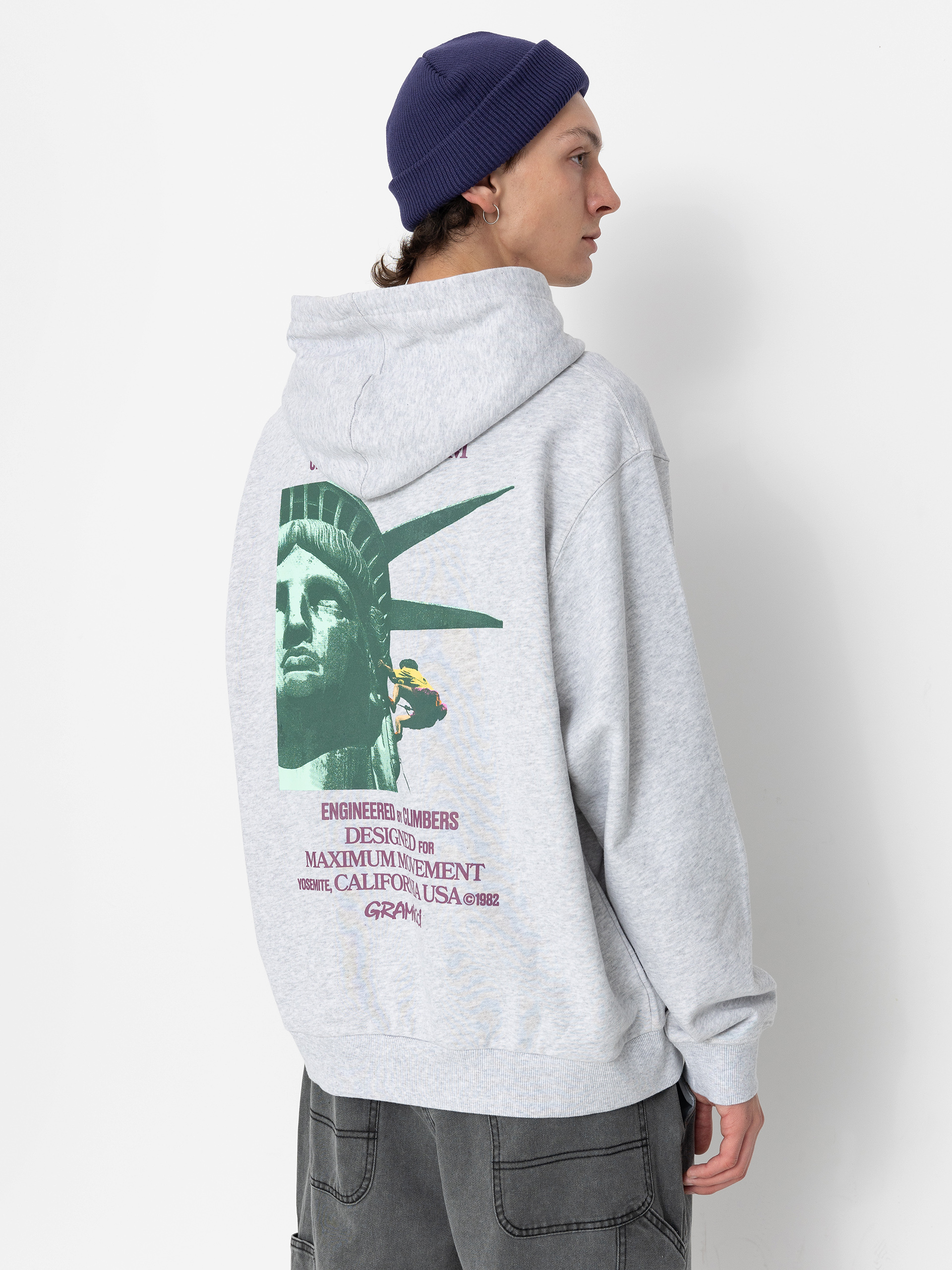 Худі Gramicci Liberty HD (grey heather)