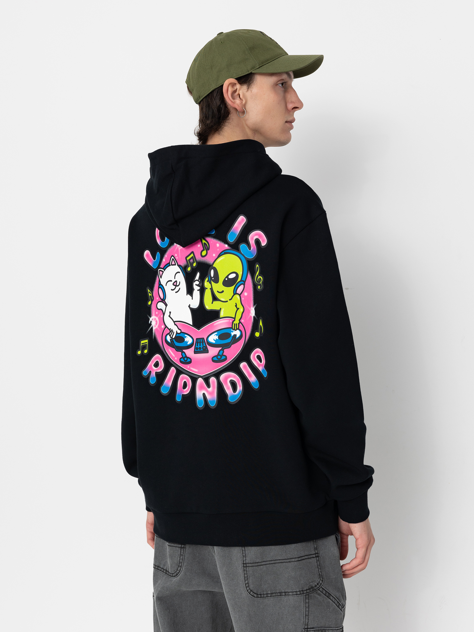 Худі RipNDip Love Is Ripndip HD (black)