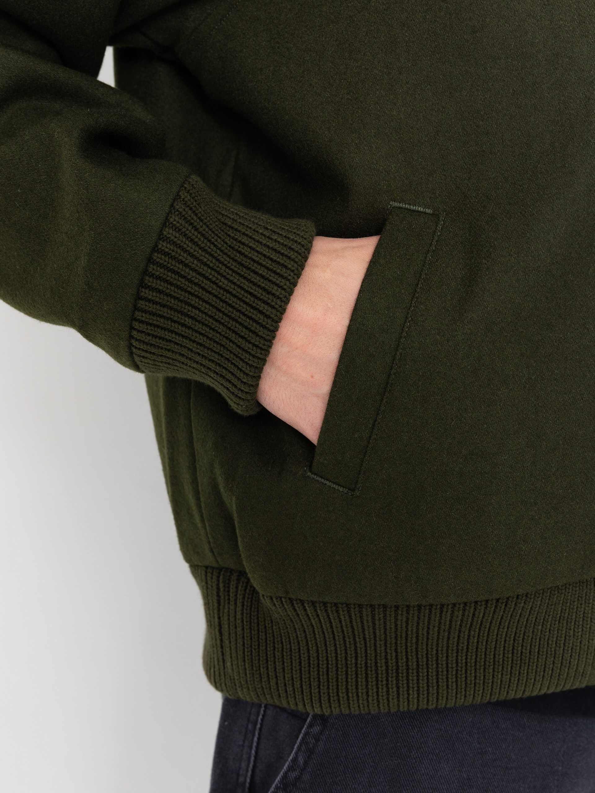 Куртка RipNDip Fire Spirit Varsity (light forest)