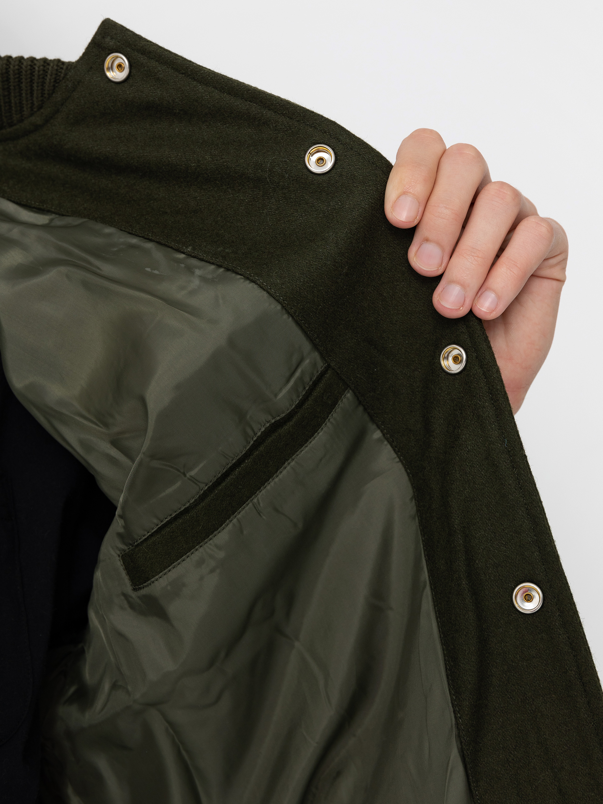 Куртка RipNDip Fire Spirit Varsity (light forest)