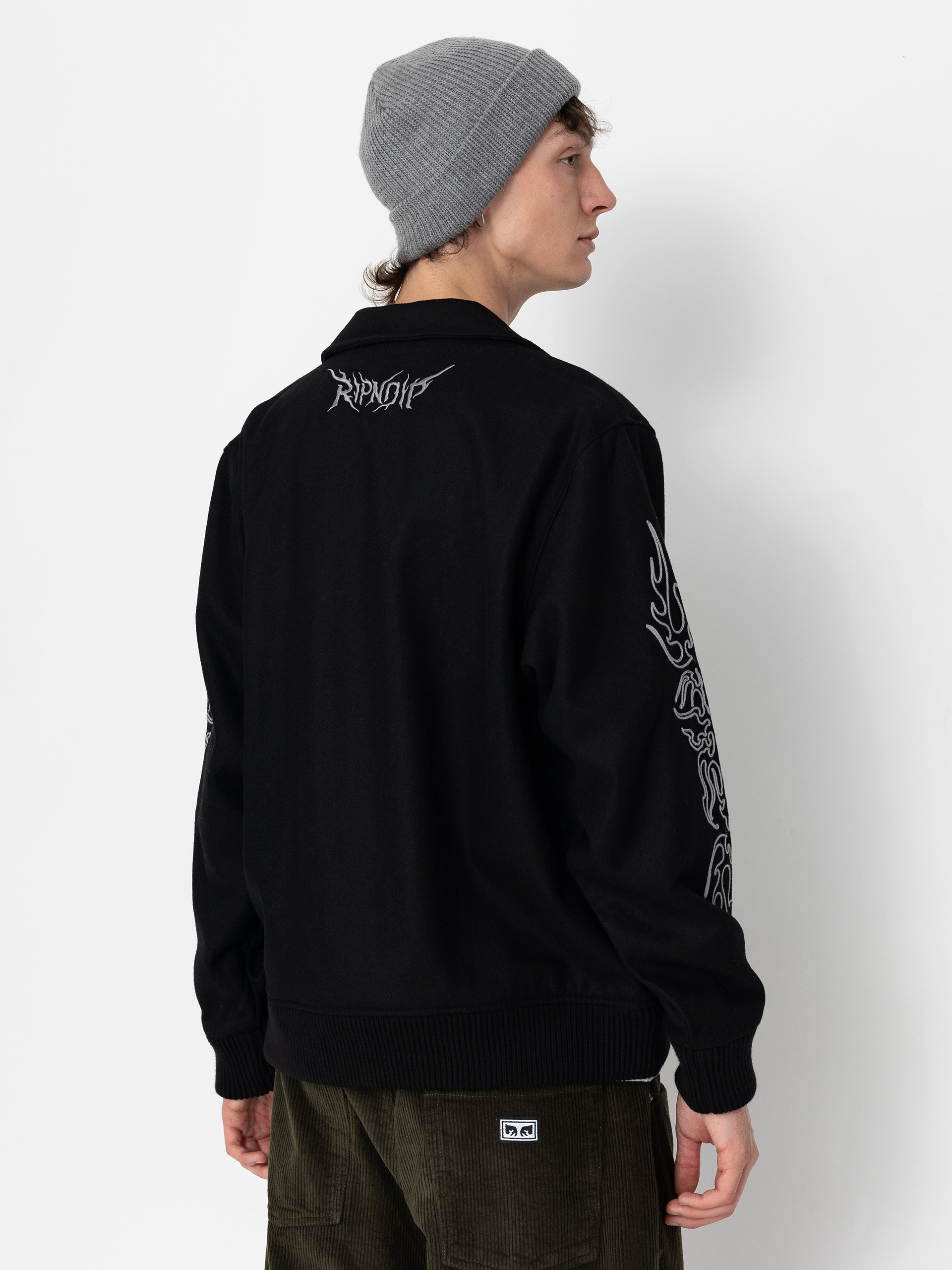 Куртка RipNDip Volt Varsity (black)