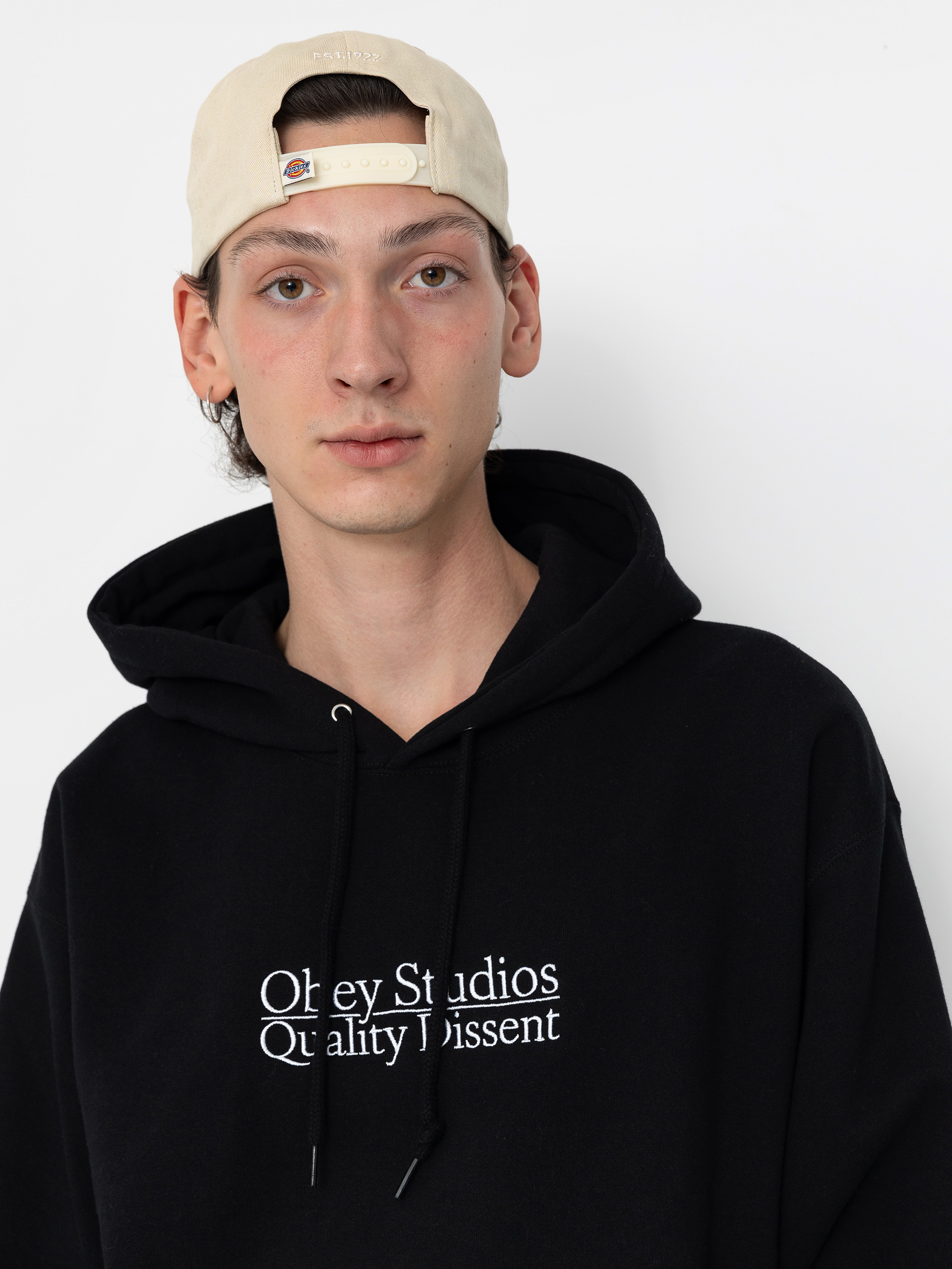 Худі OBEY Quality Dissent HD (black)