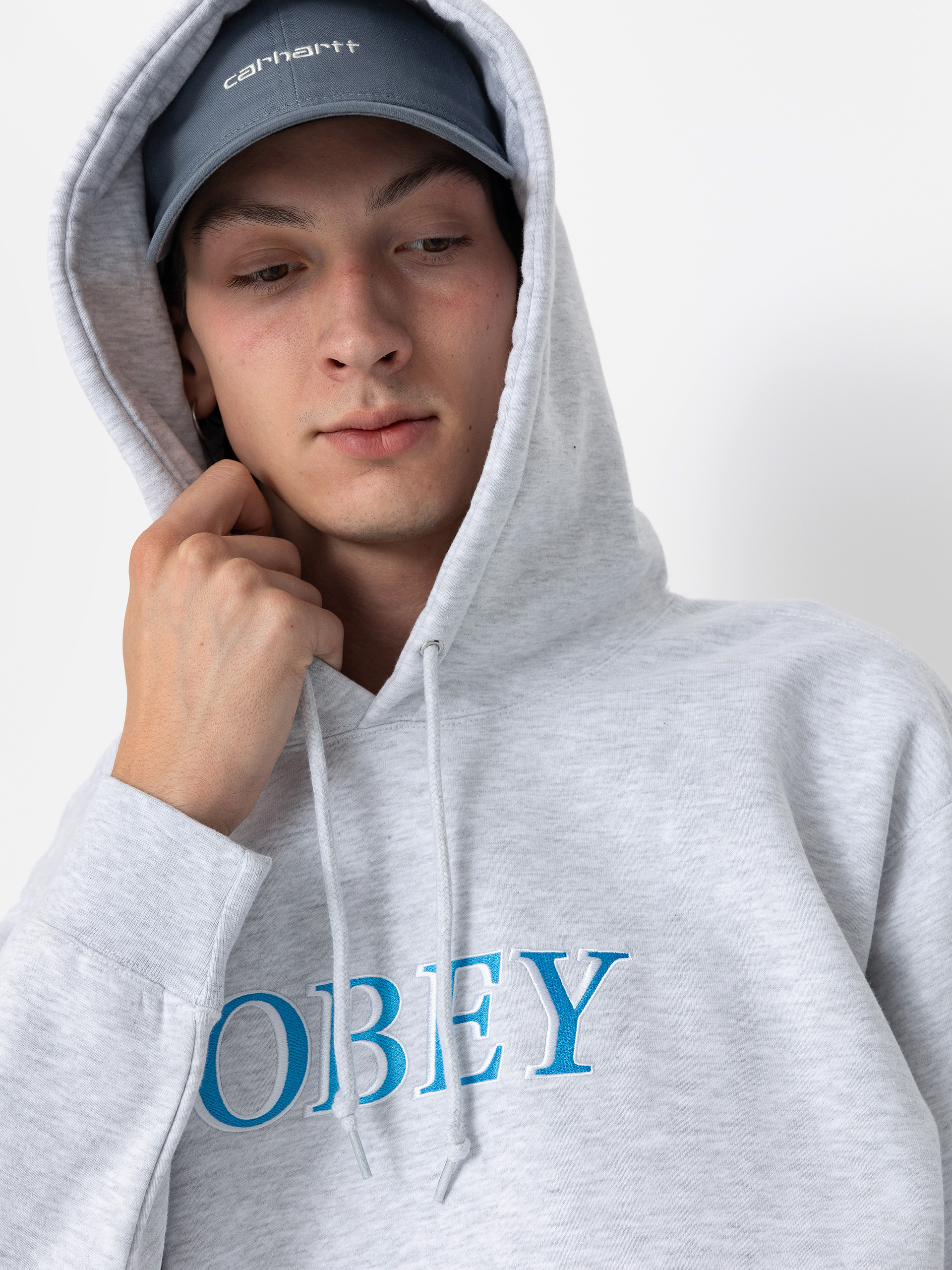 Худі OBEY Rhythm HD (ash grey)