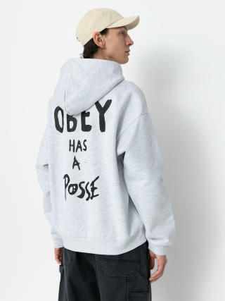 Худі OBEY Posse Extra Heavy HD (ash grey)