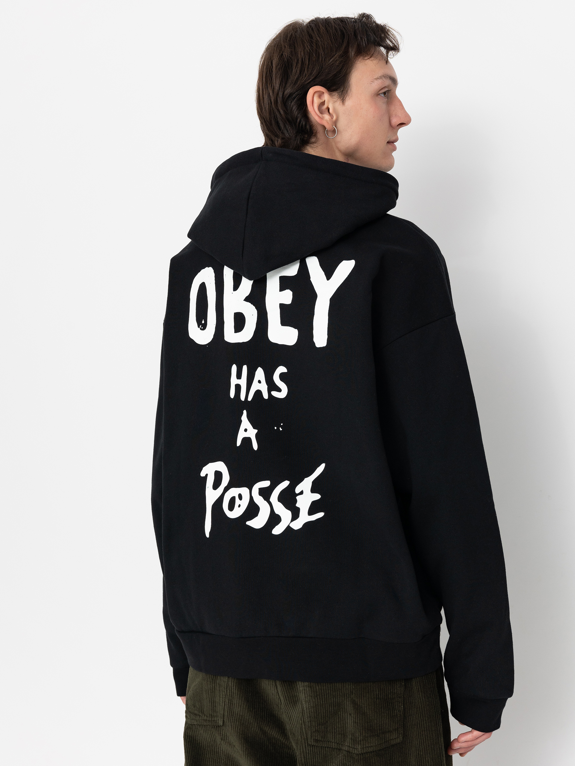 Худі OBEY Posse Extra Heavy HD (black)