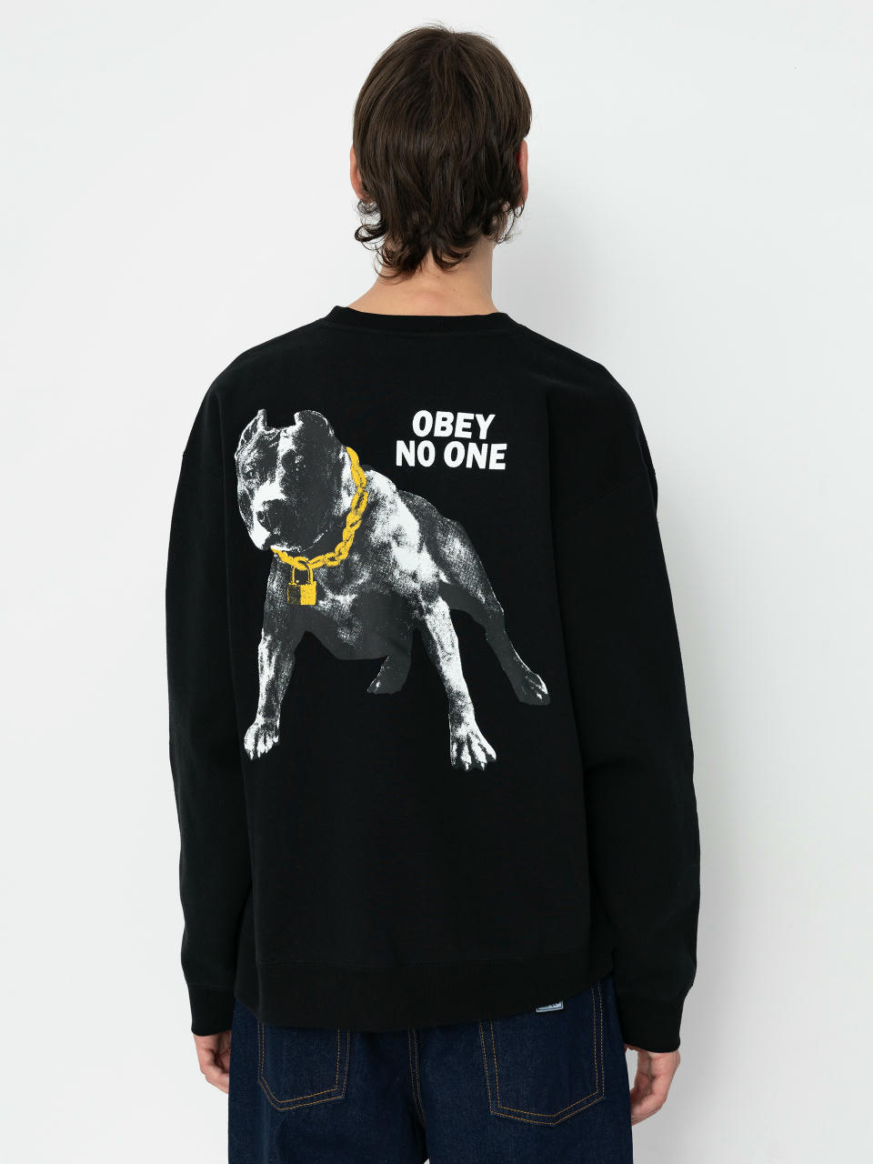 Світшот OBEY No One (black)