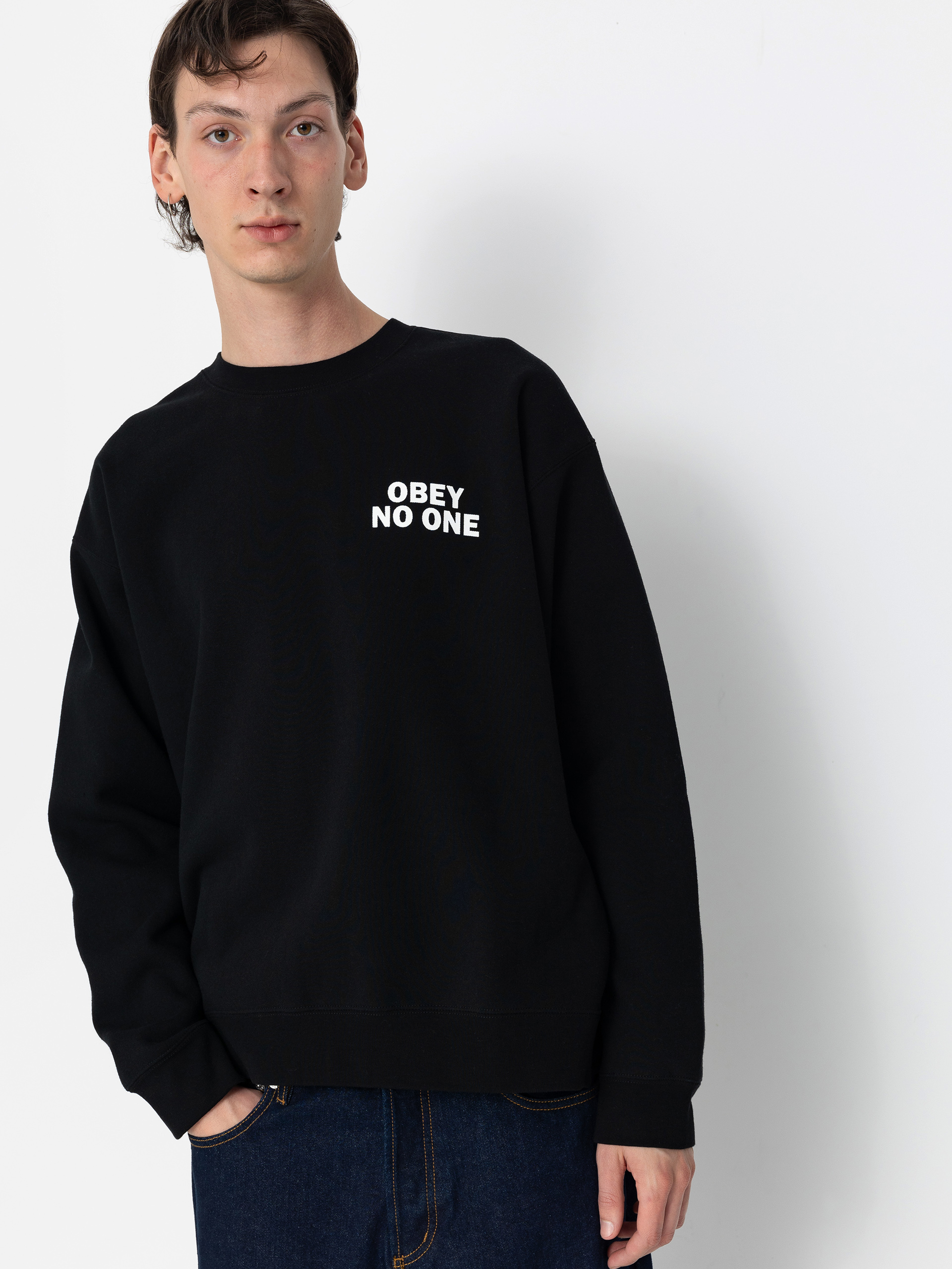 Світшот OBEY No One (black)