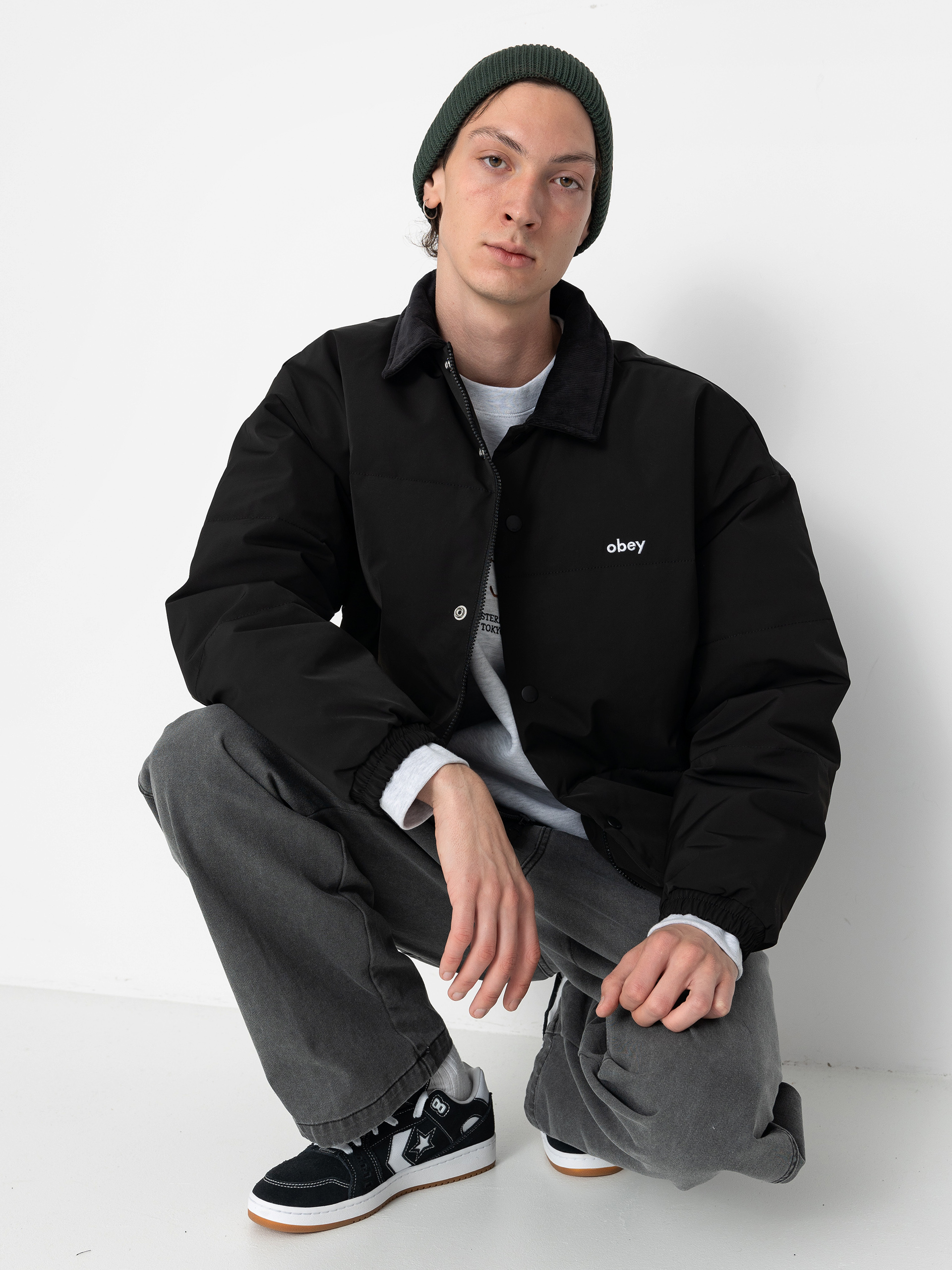 Куртка OBEY Whispers (black)