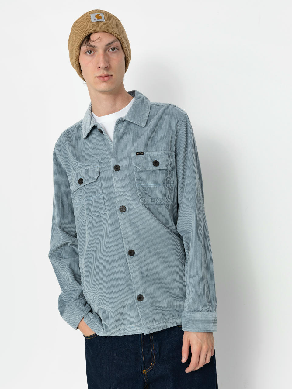 Сорочка Billabong Wildwood Cord (washed blue)