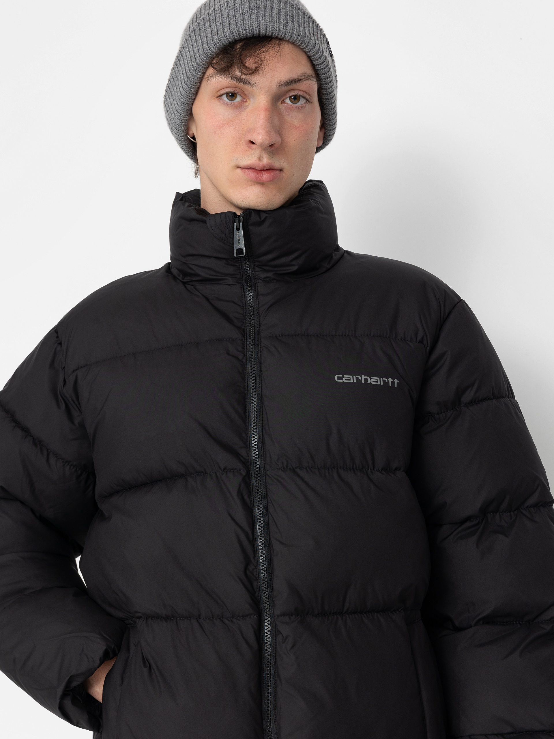 Куртка Carhartt WIP Springfield (black/misty grey)