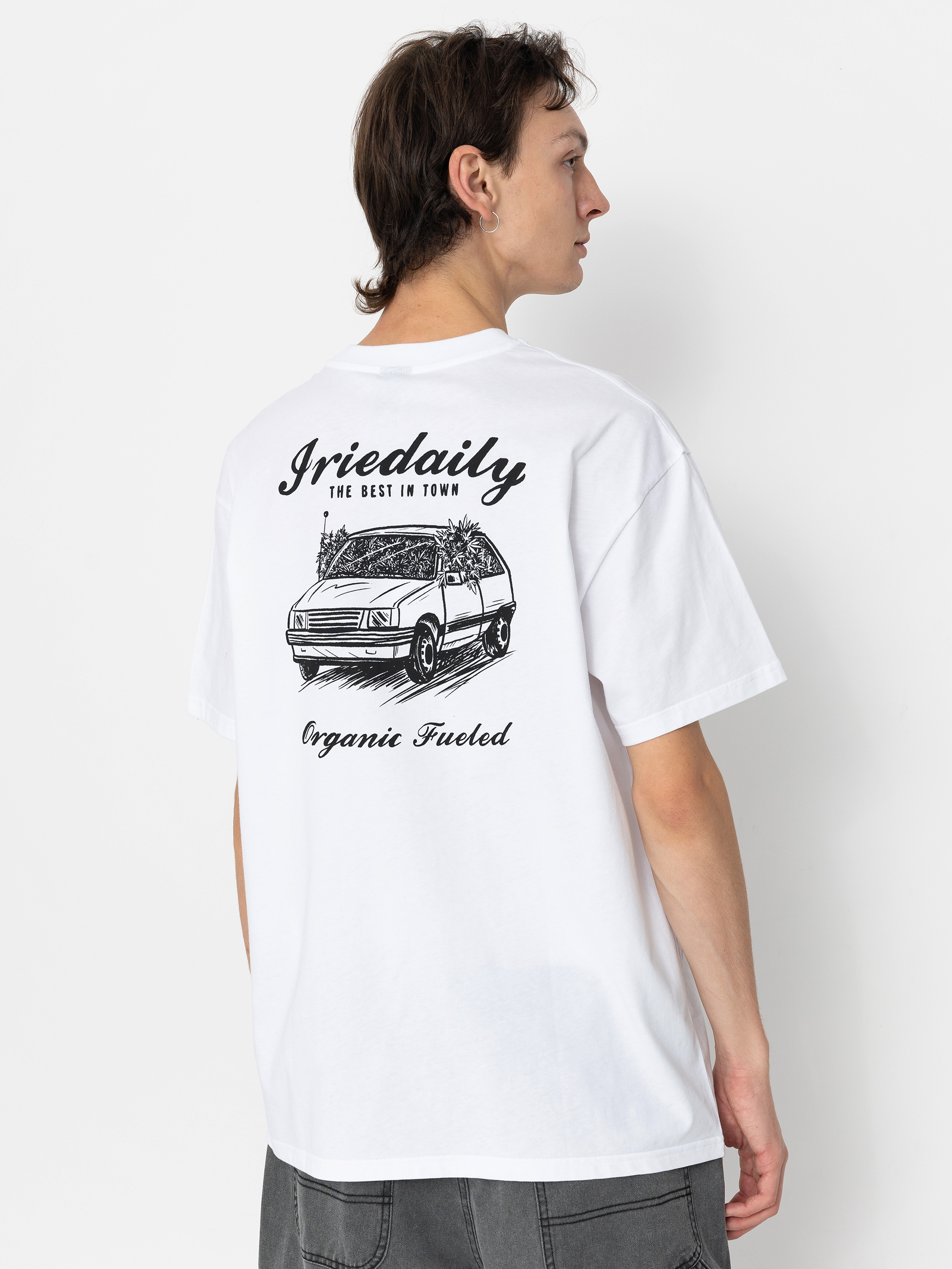 Футболка Iriedaily Organic Fueled (white)