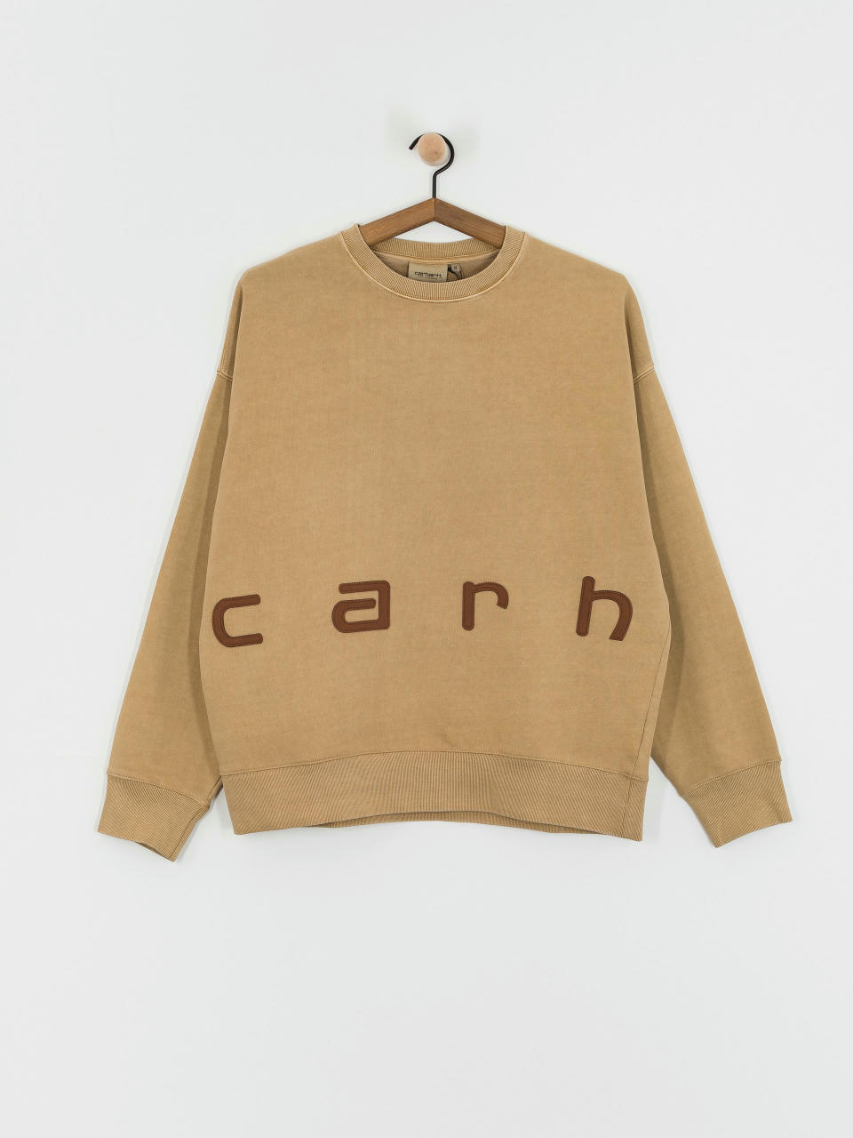 Світшот Carhartt WIP Felt Script (peanut/tobacco)